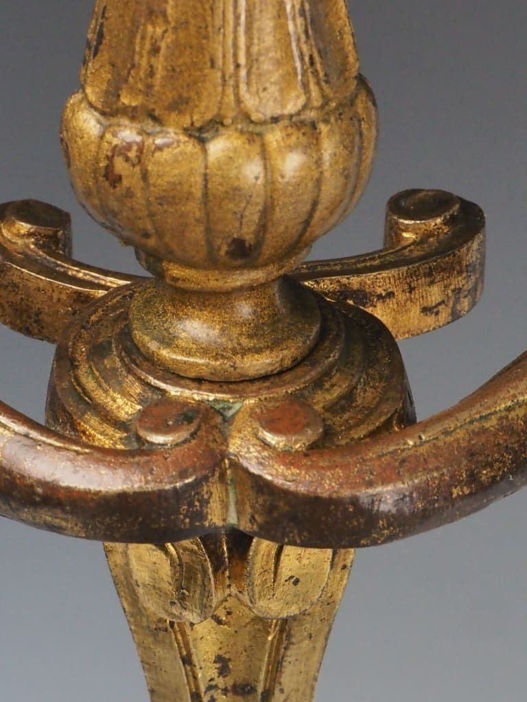 photo furniture Antique Brass Fireside Tool Stand | Ornate Victorian Hearth Accessory