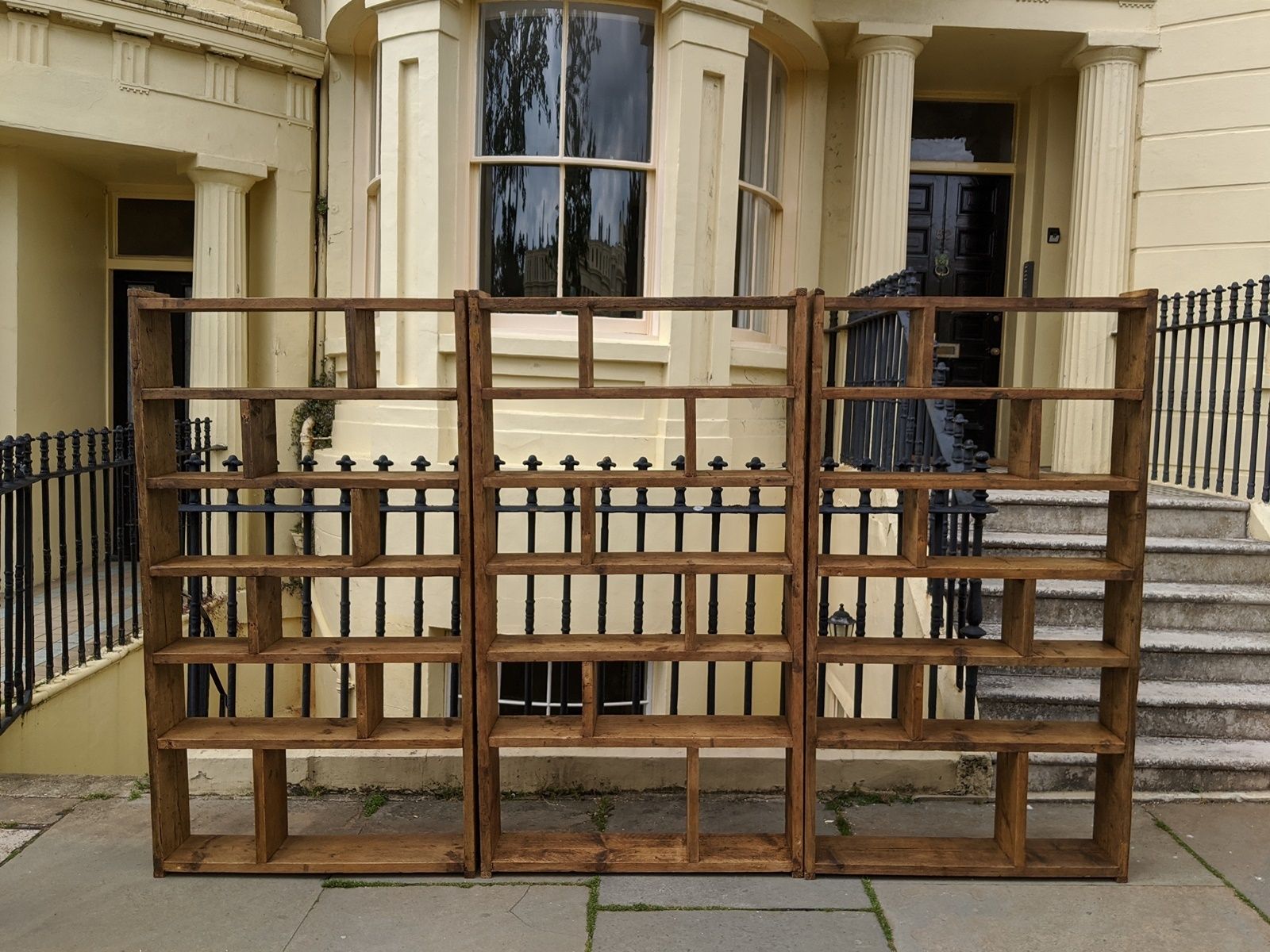 Made To Order Furniture Shelves Bespoke Record Tv Etc Units Pigeon Holes Upcycle Revolution photo vintage
