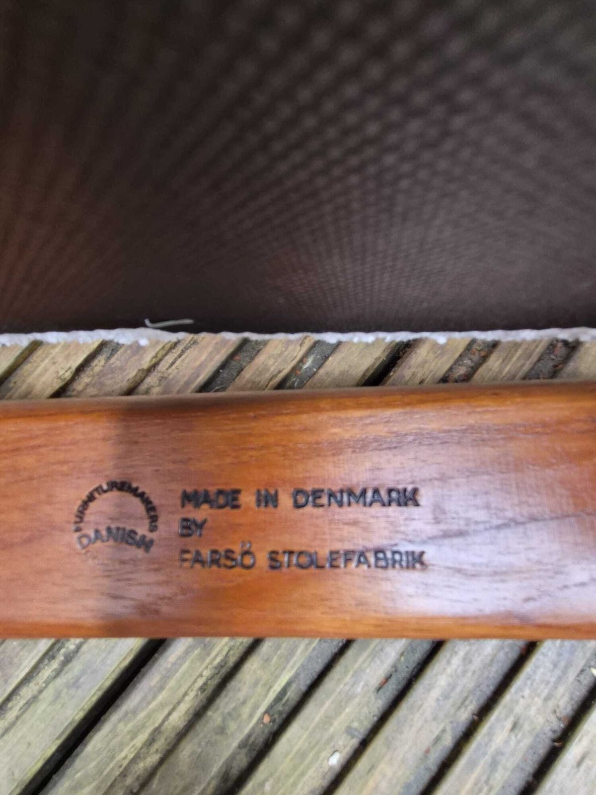 Set Of 6 Danish Mid Century Teak Dining Chairs By Farsø Stolefabrik — 4 Side + 2 Carvers — Freshly Restored photo for sale