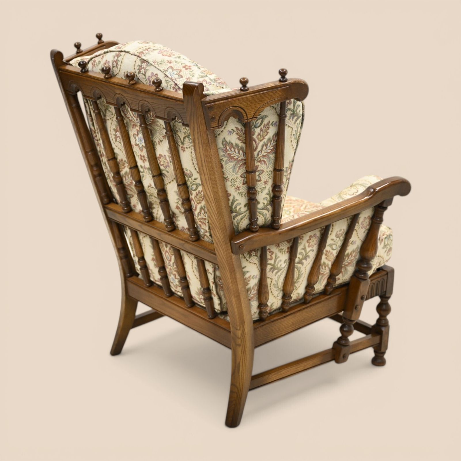 Ercol Cloister Wing Back Easy Fireside Armchair Golden Dawn Free Delivery photo 427.0