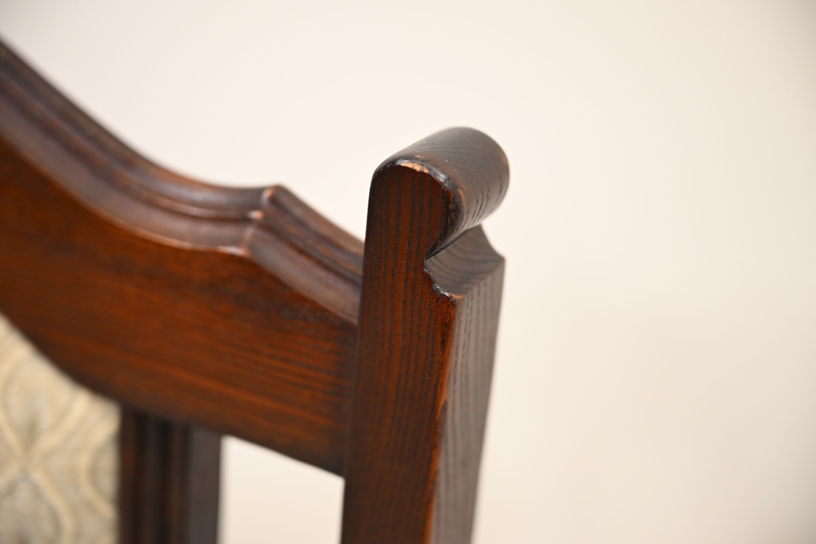 photo buy 2 Old Charm Dining Chairs Solid Oak Tudor Brown Finish Exc Free Uk Delivery