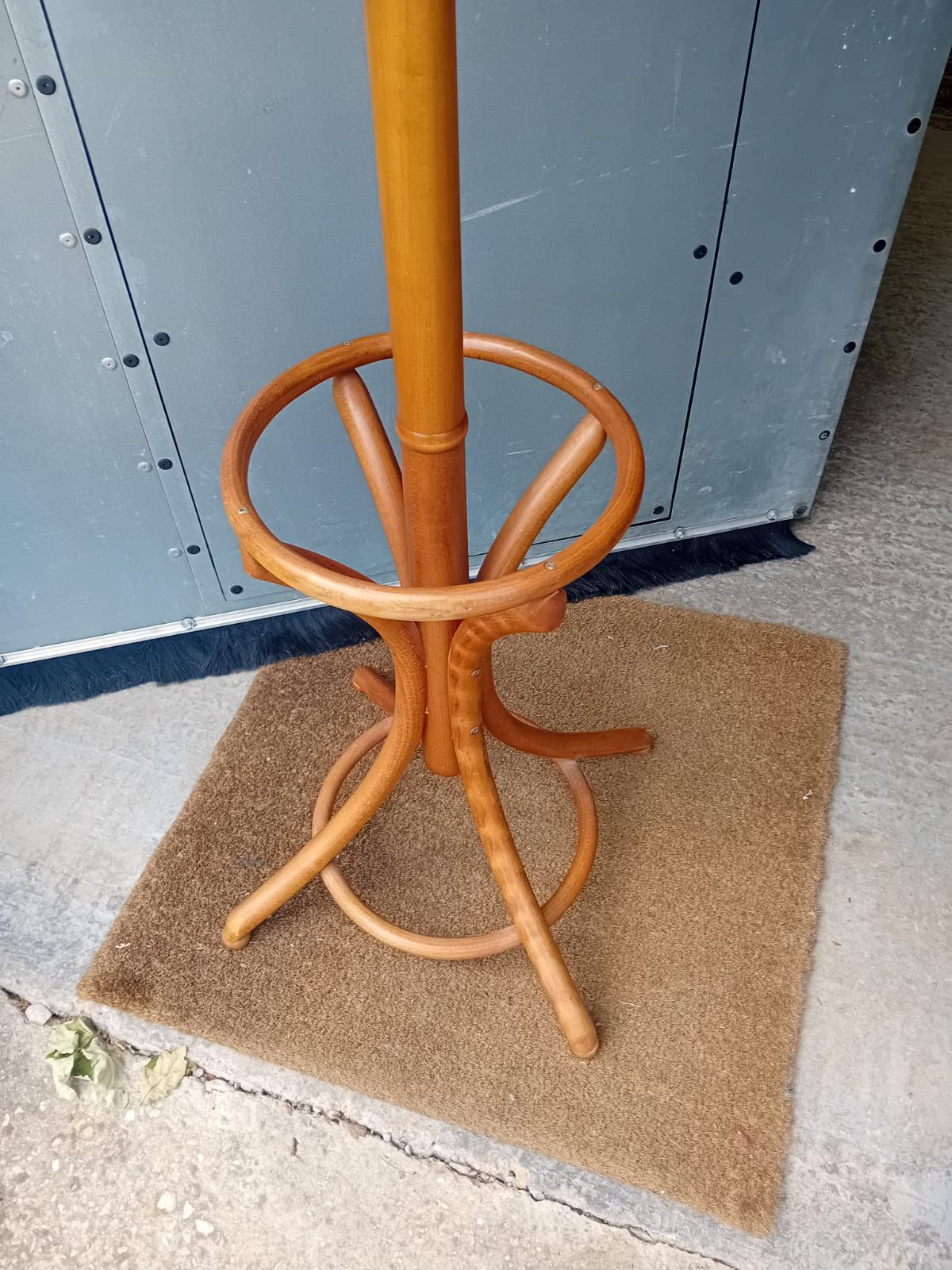Bentwood Beech Hall Stand / Coat & Umbrella Stand By Thonet Style Maker, C.1950– photo 525.0