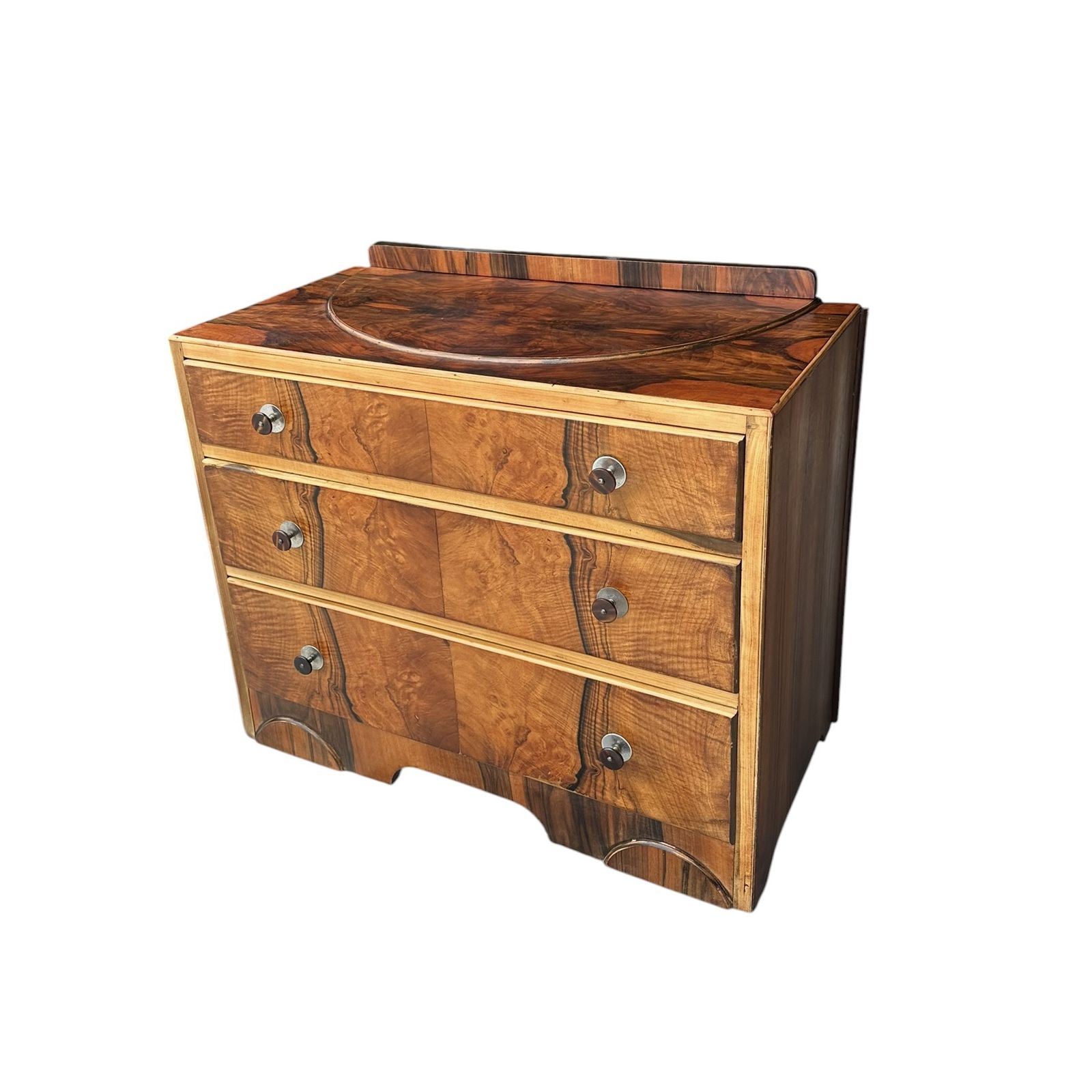 Art Deco Walnut Chest Of Drawers photo buy