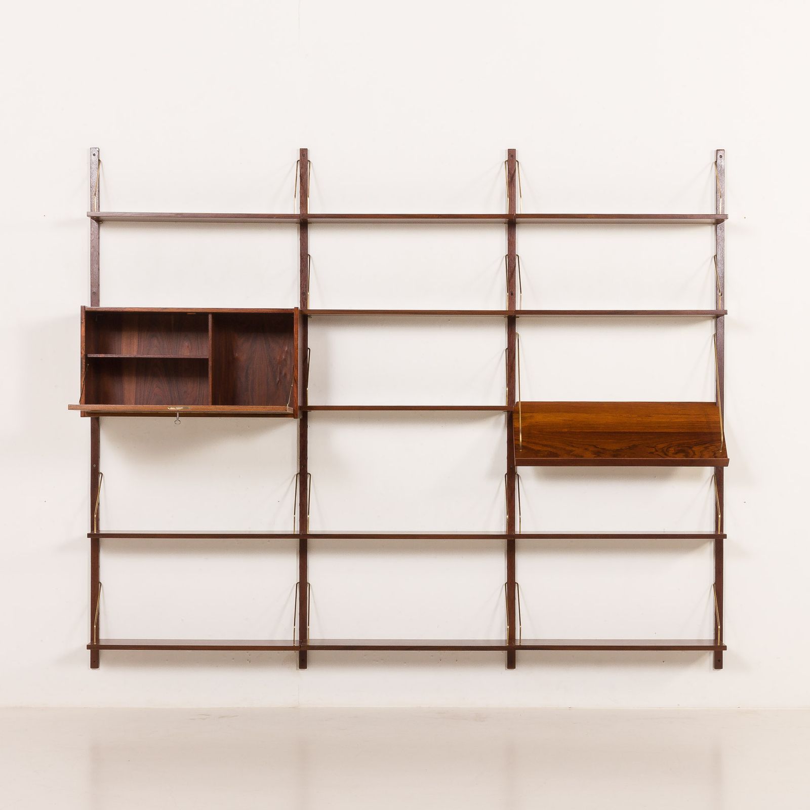 Danish Rosewood Wall Unit In The Style Of Cadovius, Sorensen, 1960s photo furniture