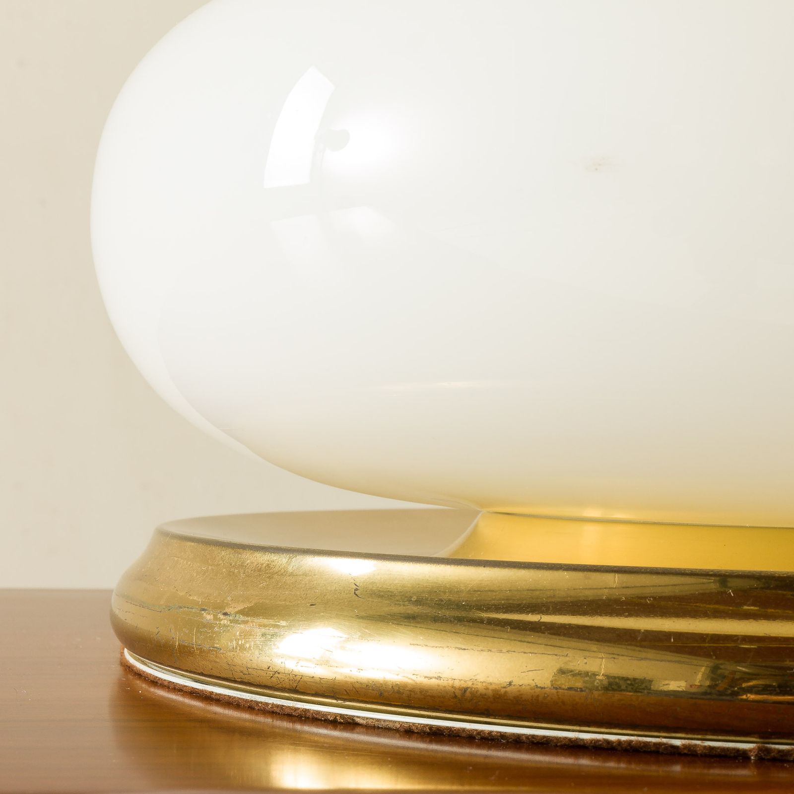Italian Xl Mid Century Murano Glass Table Lamp, 1970s photo 904.0