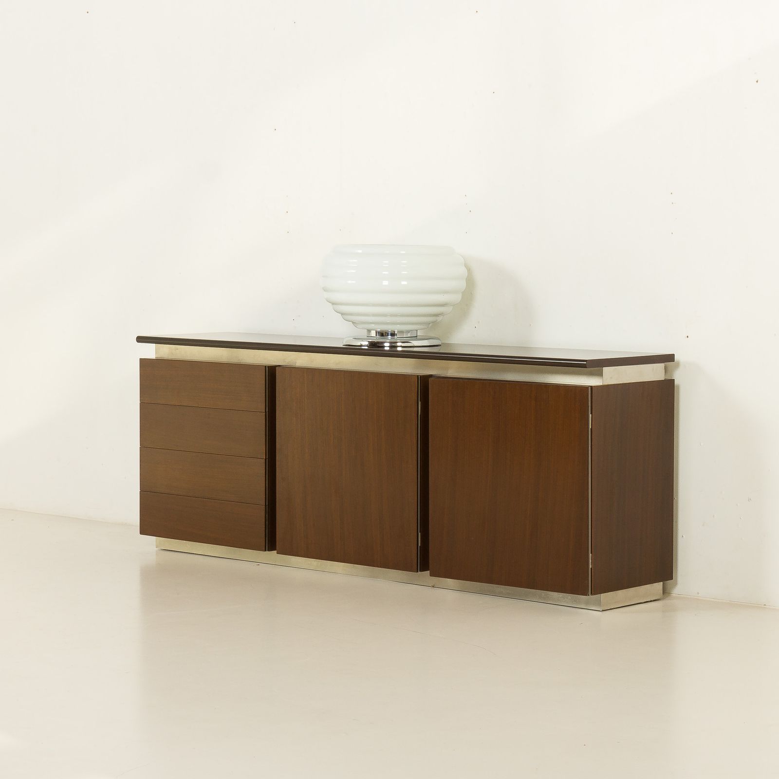 Ludovico Arcebis Parioli Series Rosewood Sideboard, Italy 1970s