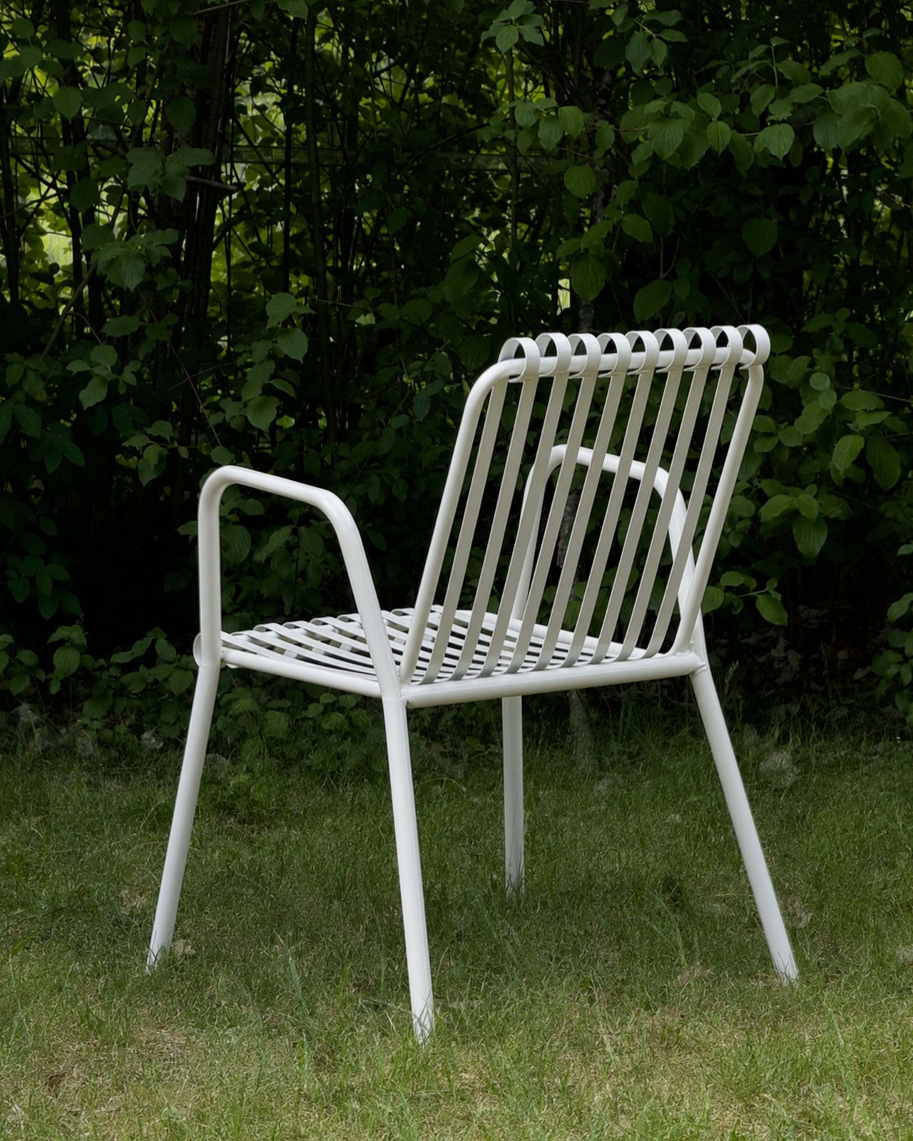 Vintage Italian 1950s Metal Garden Chairs   Set Of 4 photo vinterior