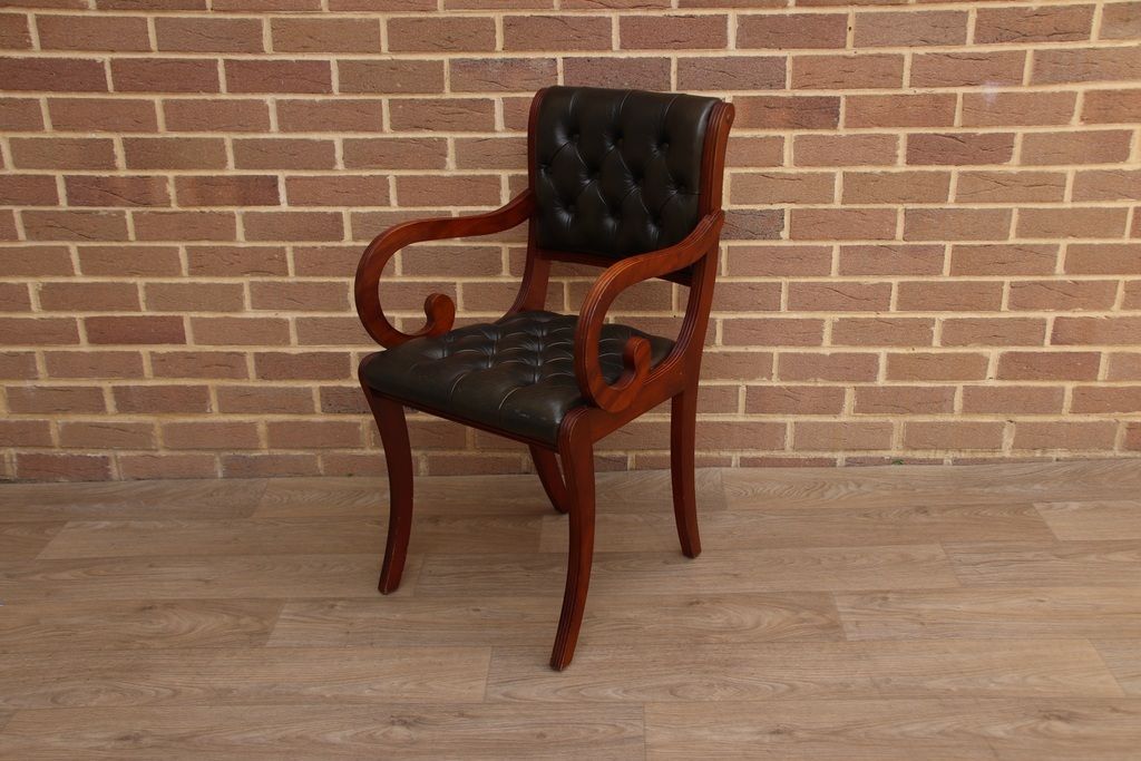Beresford And Hicks Chesterfield Desk Chair photo furniture