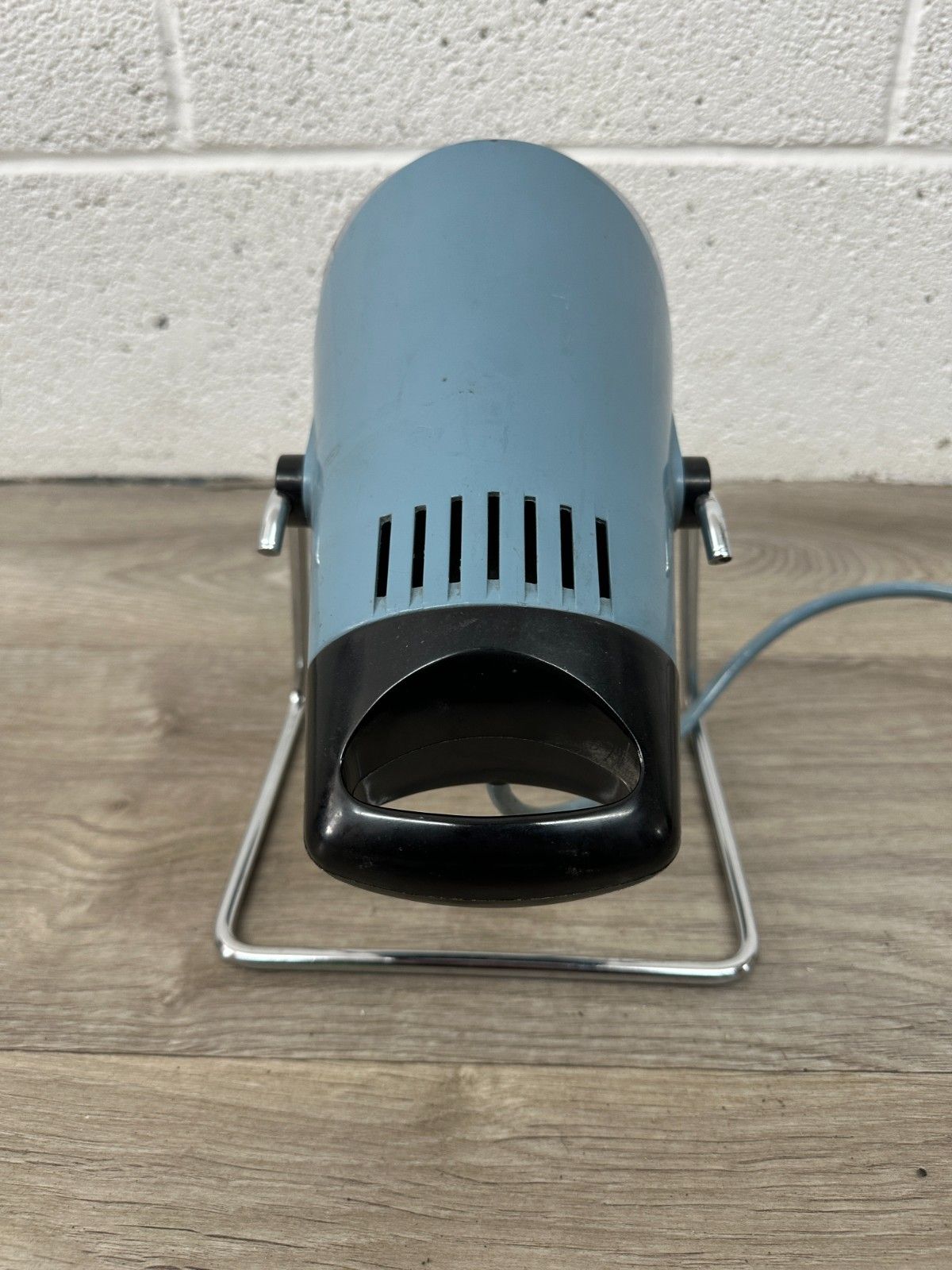 Working Phillip's Heat Red Light Therapy Lamp Metal Vintage Retro Space Age Mcm photo vinterior