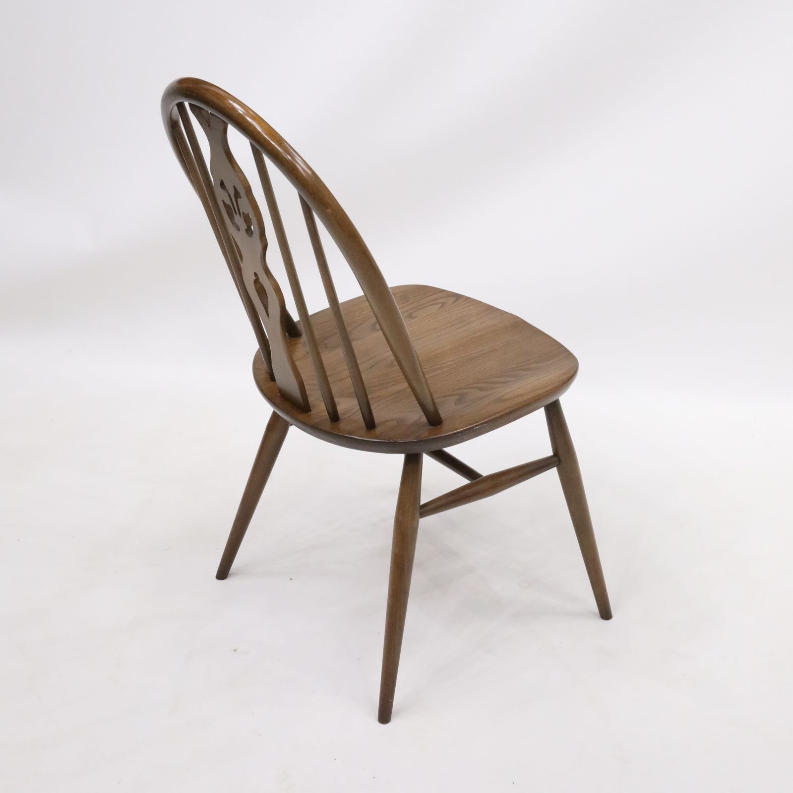 1 Ercol Fleur De Lys Bow Back Kitchen/Dining Chair Model 878 Free Uk Delivery photo Furniture