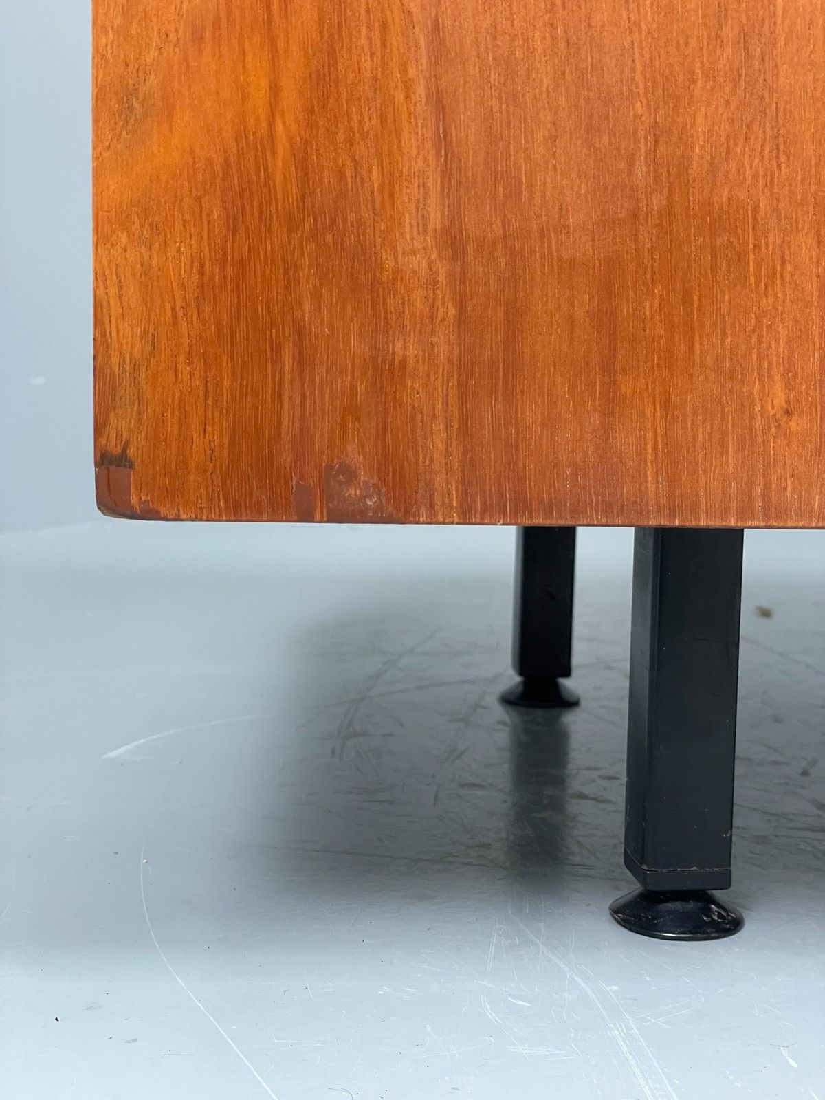 Vintage Teak Foldaway Desk Adjustable 1960s Retro Midcentury Shelving Eb12082 photo 375.0