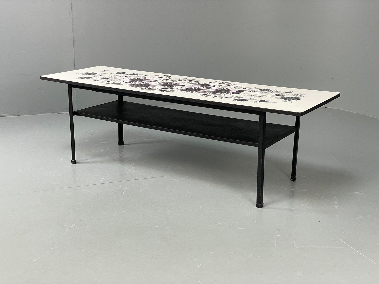 photo for sale Vintage Habitat Coffee Table 1960s John Piper Design Floral Retro Eb12083