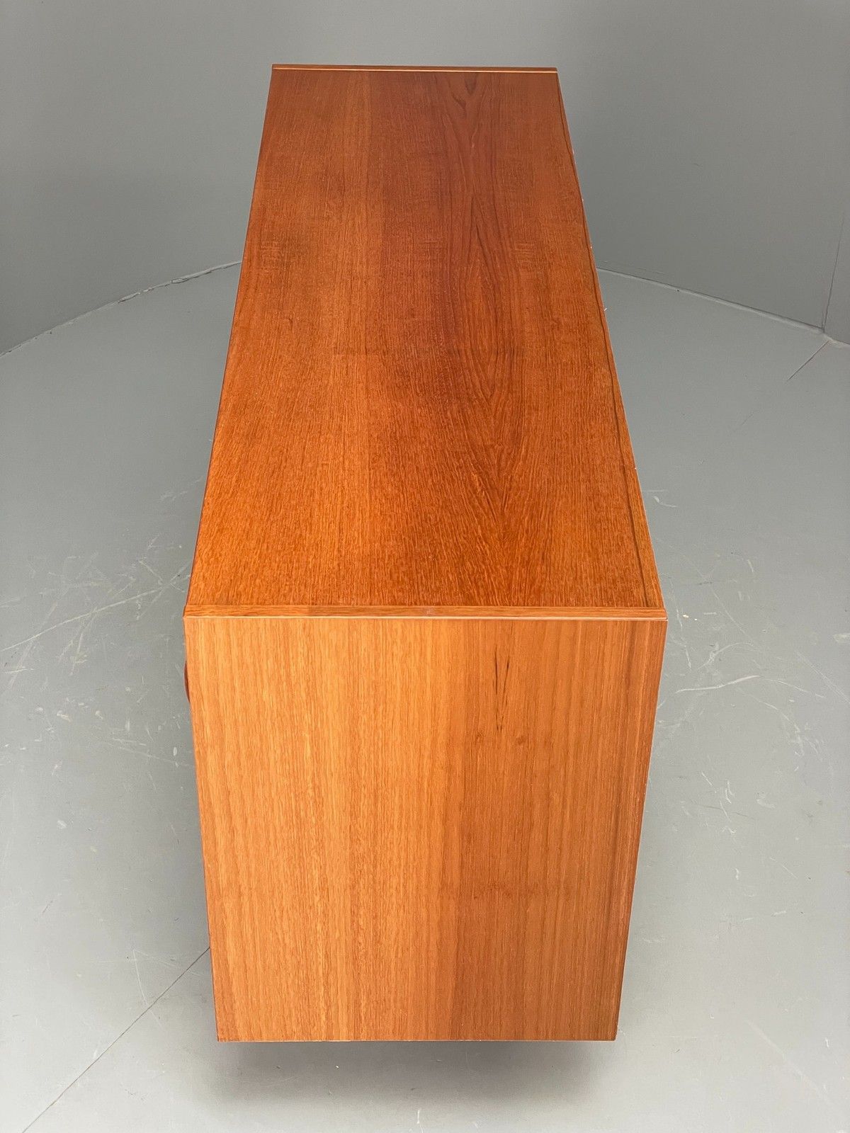 Vintage Teak Sideboard Domino Møbler Danish 1970s Retro Shelving Eb12086 photo vintage