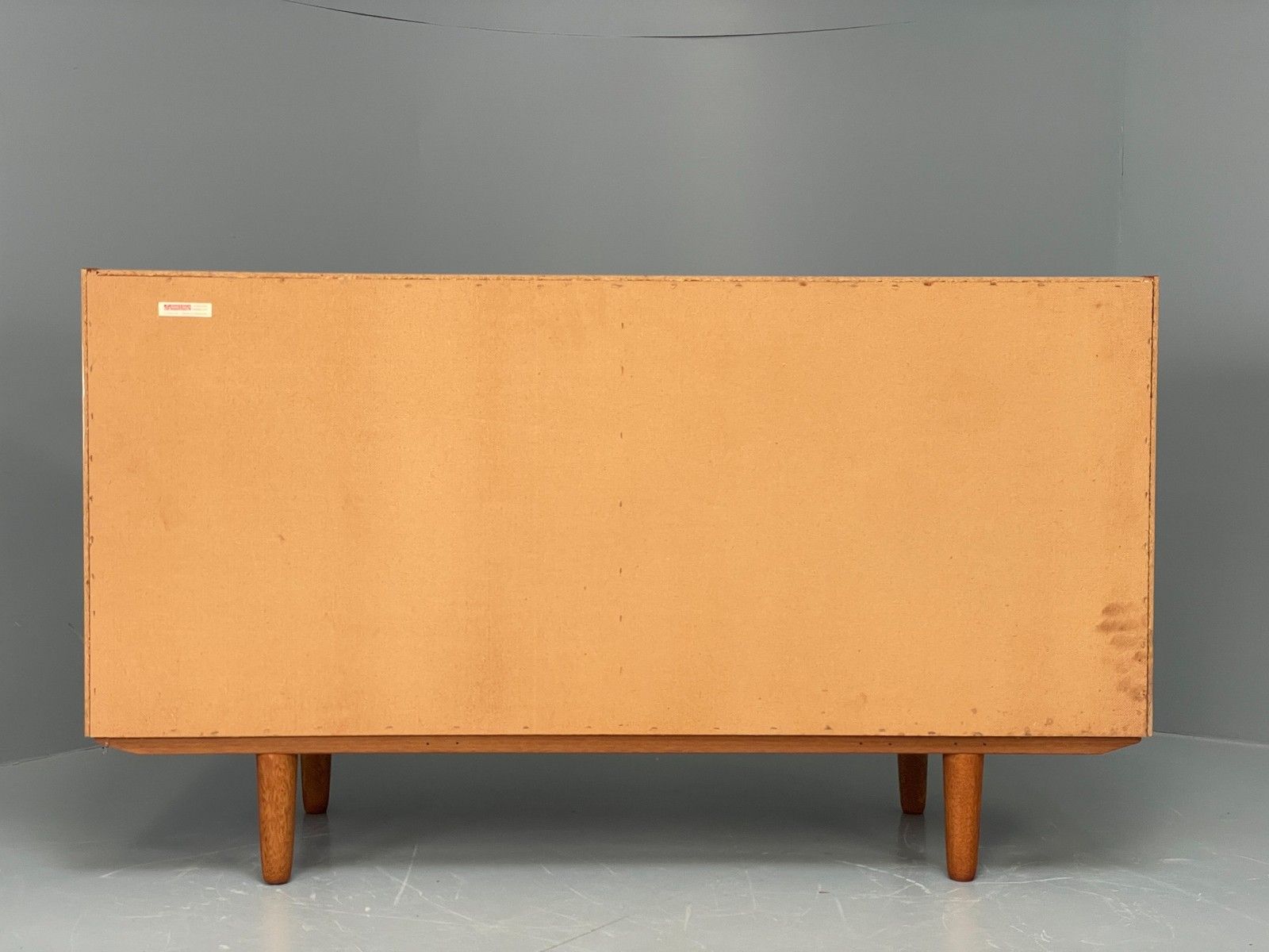 photo vintage Vintage Teak Sideboard Domino Møbler Danish 1970s Retro Shelving Eb12086