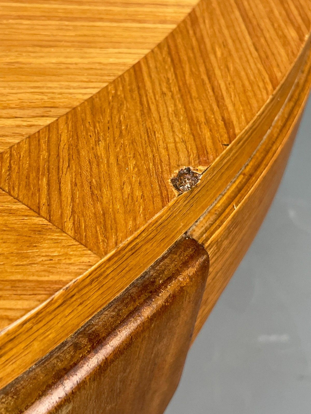 Vintage Circular Coffee Table By Stonehill 1960s Retro Teak Quartered Eb12200 photo for sale