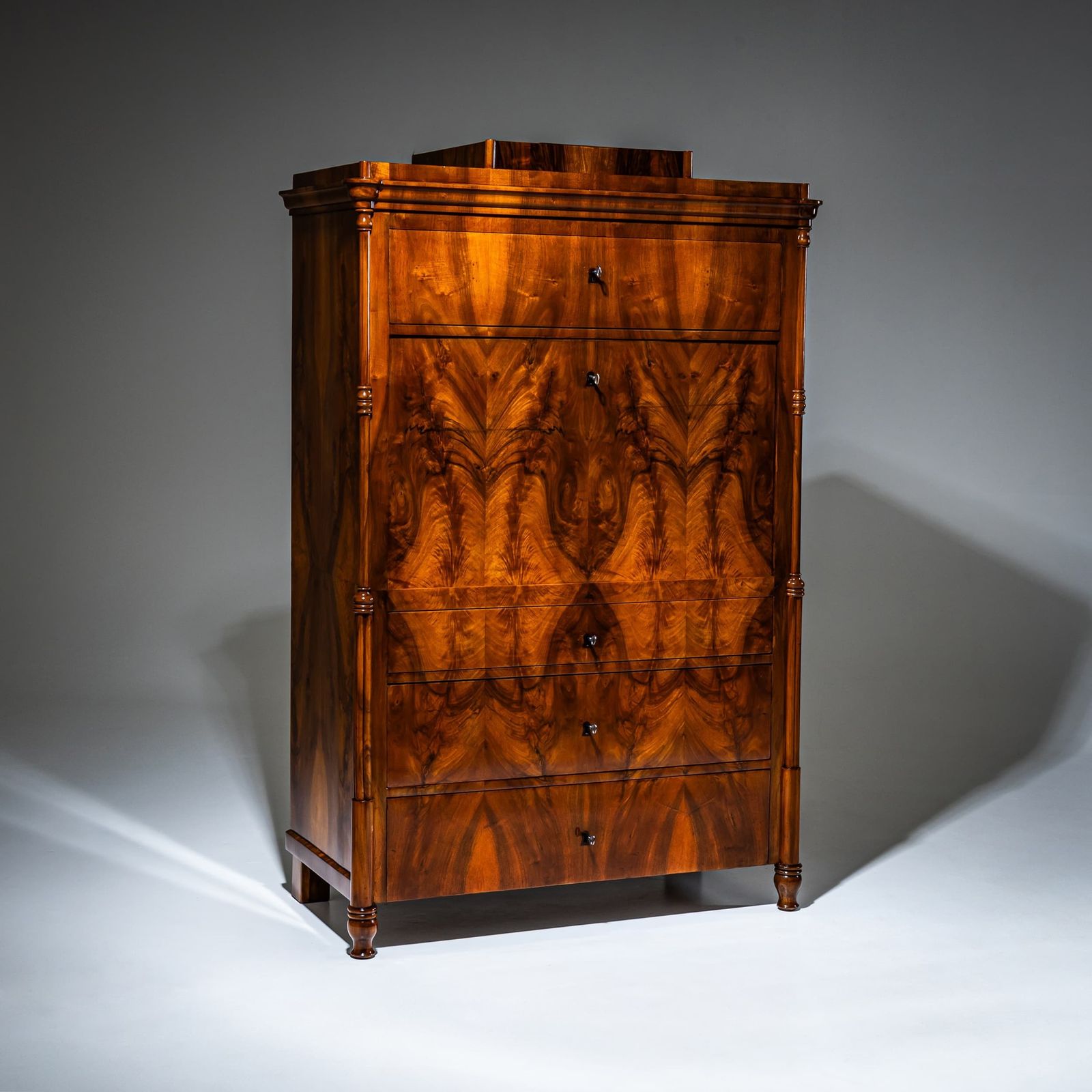 Biedermeier secretaire, ca. 1840 photo vinterior