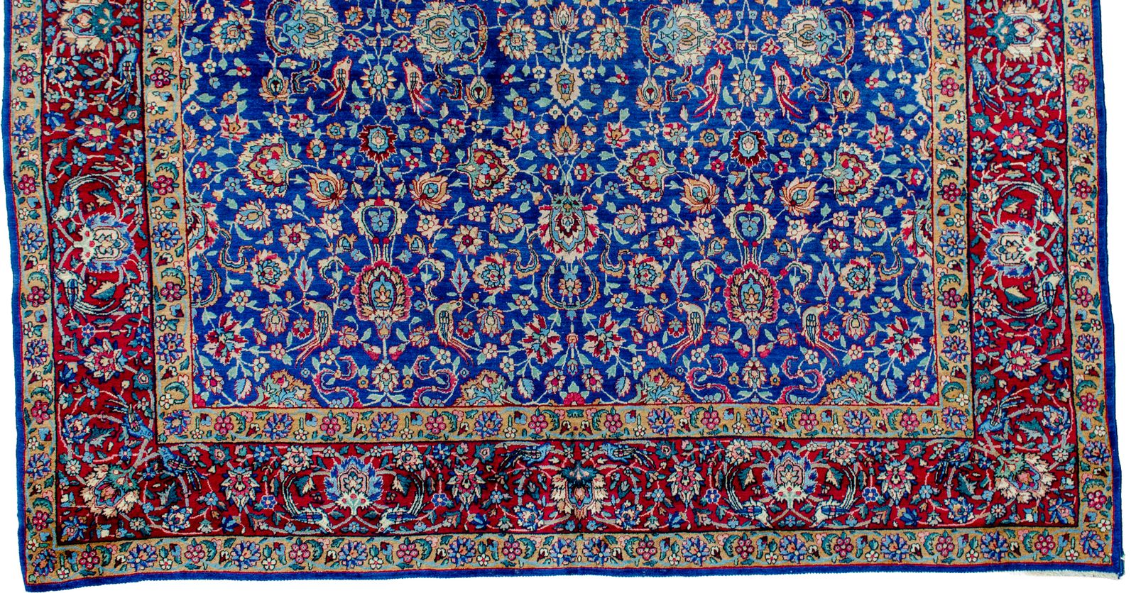 Antiek Yazd-tapijt 353x250cm photo 9100.0