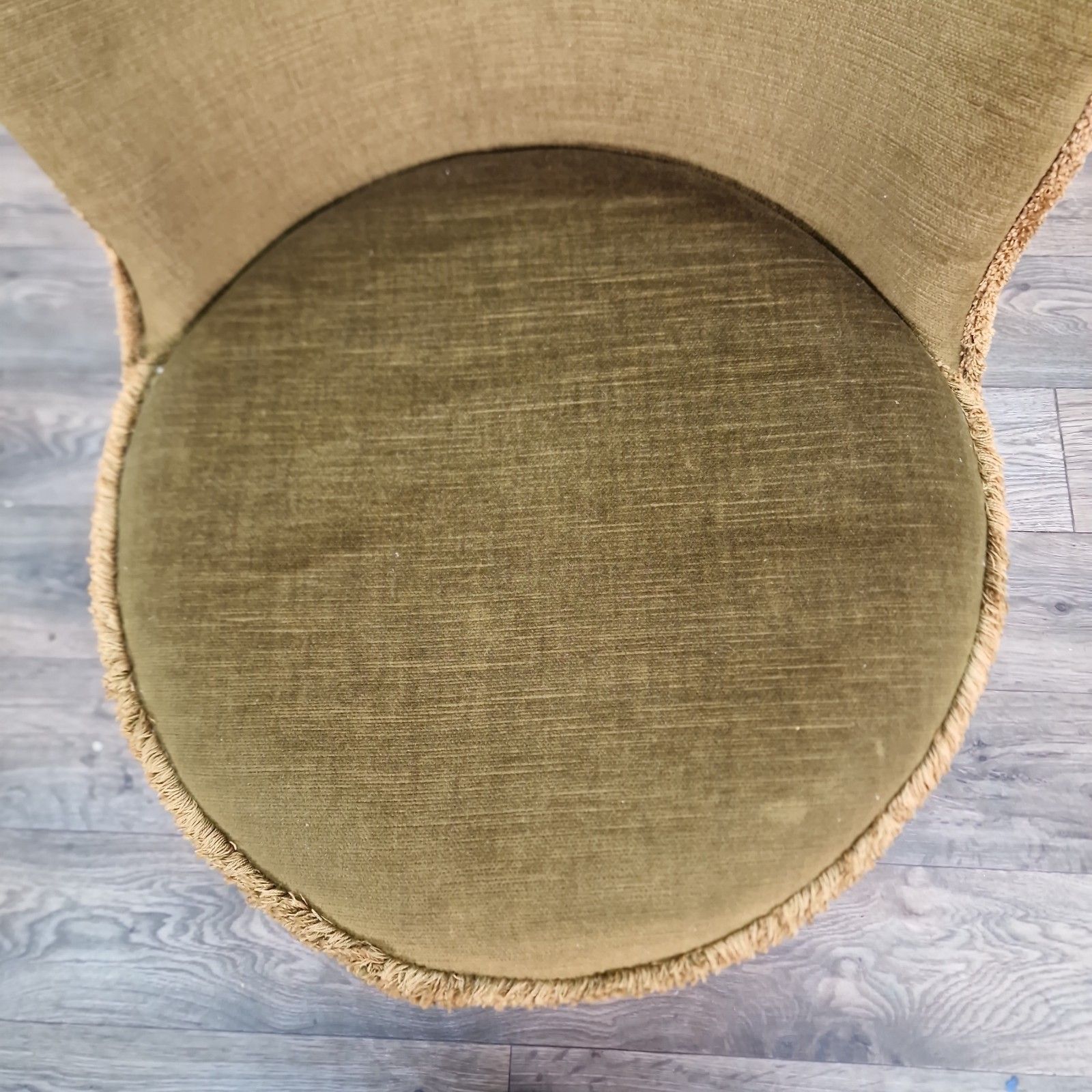 Vintage Sherborne Nursing Chair Upholstered Bedroom Cocktail Dressing Seat Mcm photo vintage