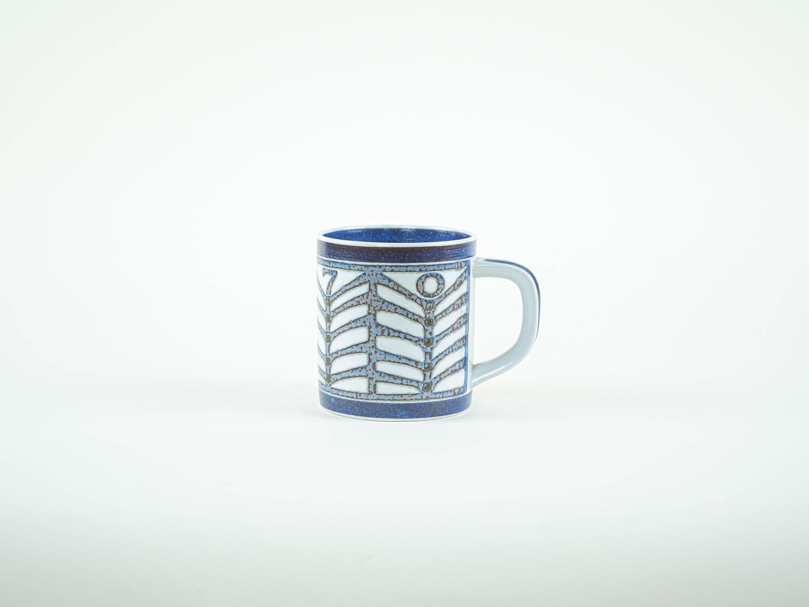 Porseleinen mok, Deens design, jaren 1970, fabrikant: Royal Copenhagen photo furniture