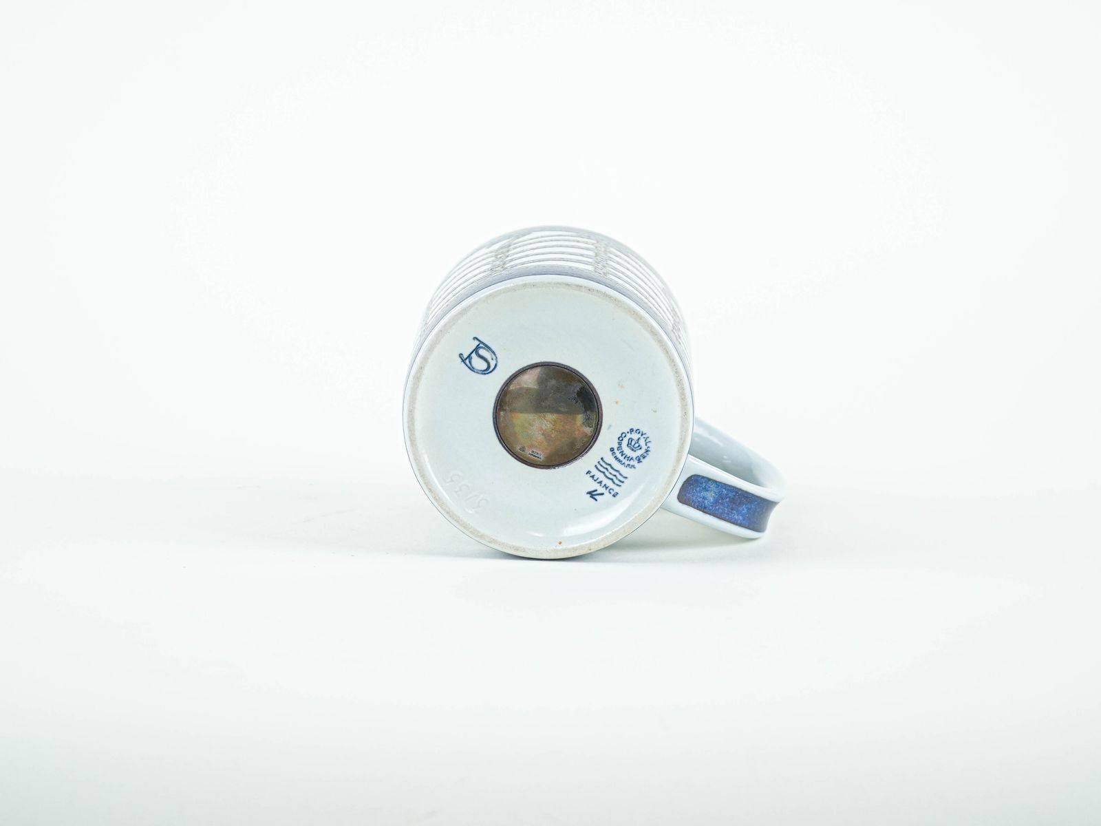 Porseleinen mok, Deens design, jaren 1970, fabrikant: Royal Copenhagen photo Woonaccessoires