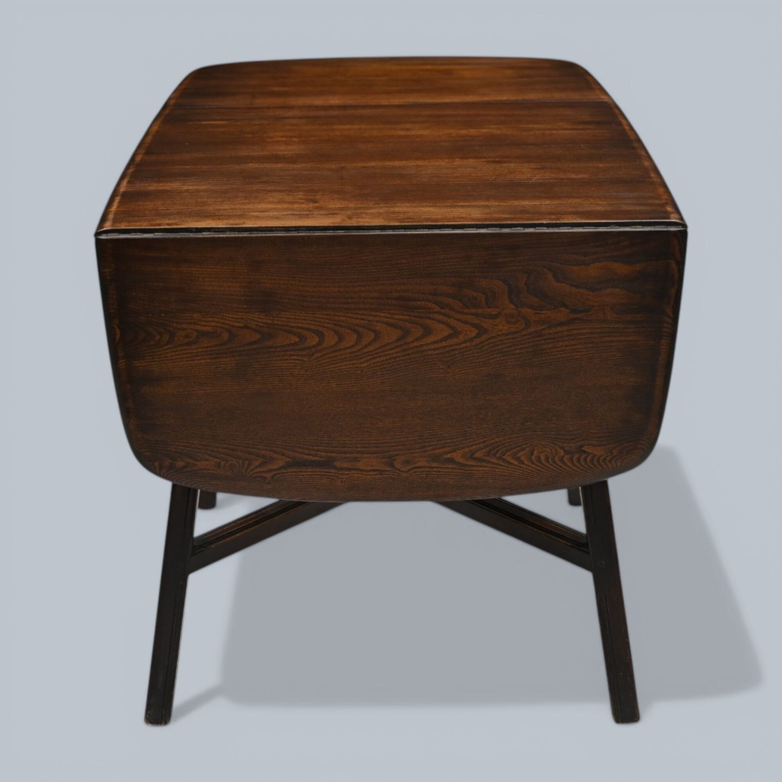 Furniture Ercol Drop Leaf Dining/Kitchen Table Seats Up To 6 Dark Finish Free Uk Delivery photo