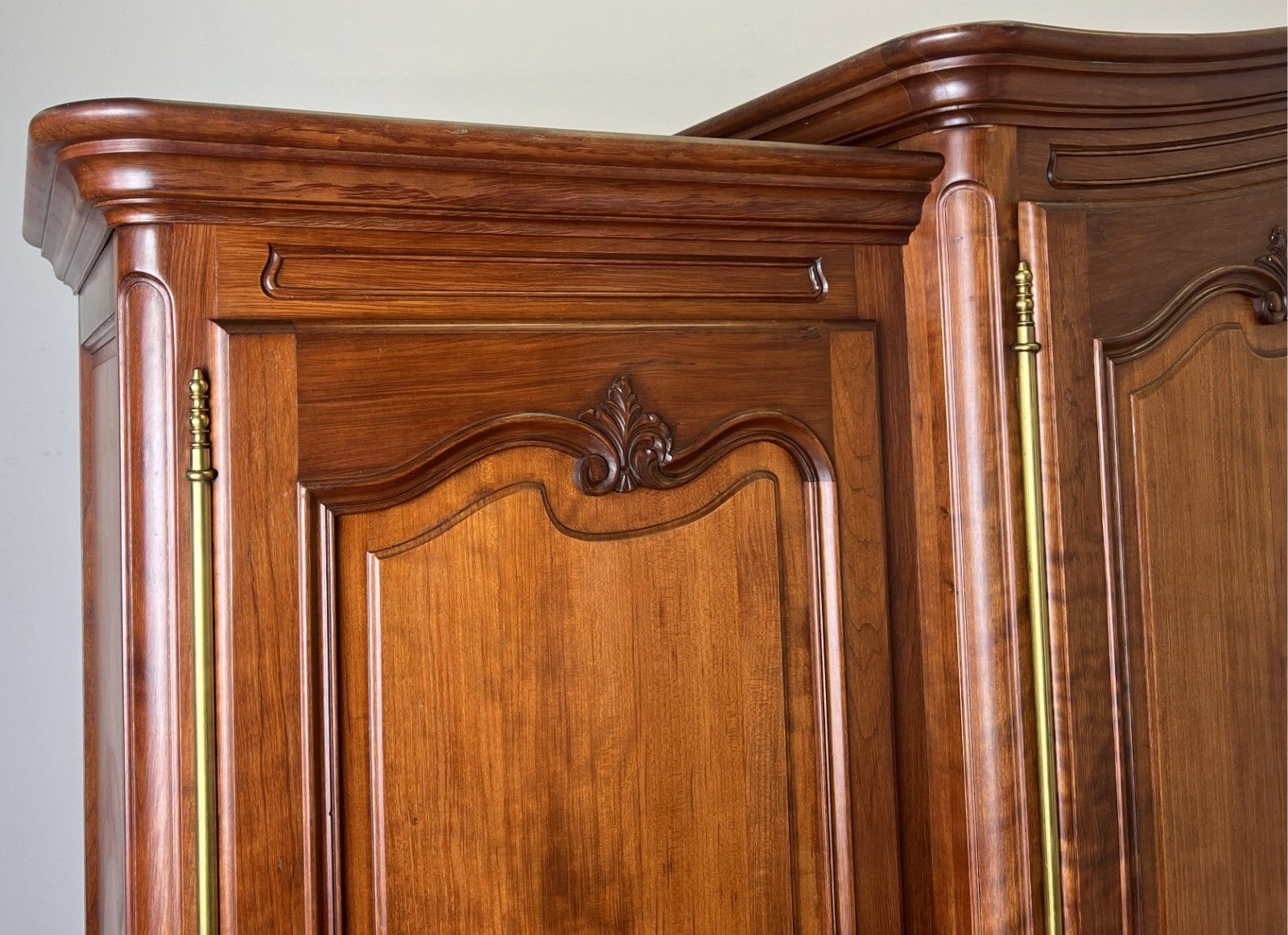 Wardrobe Vintage French Louis XVI Style Four Door Carved Armoire Lot 6115 photo Furniture