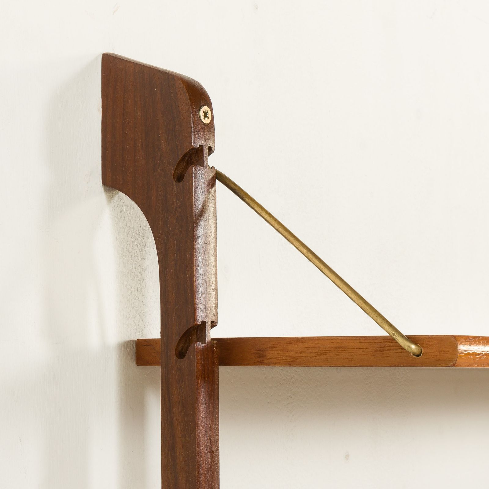 photo buy Small Ergo Teak Wall Unit By John Texmon, Norway 1960s
