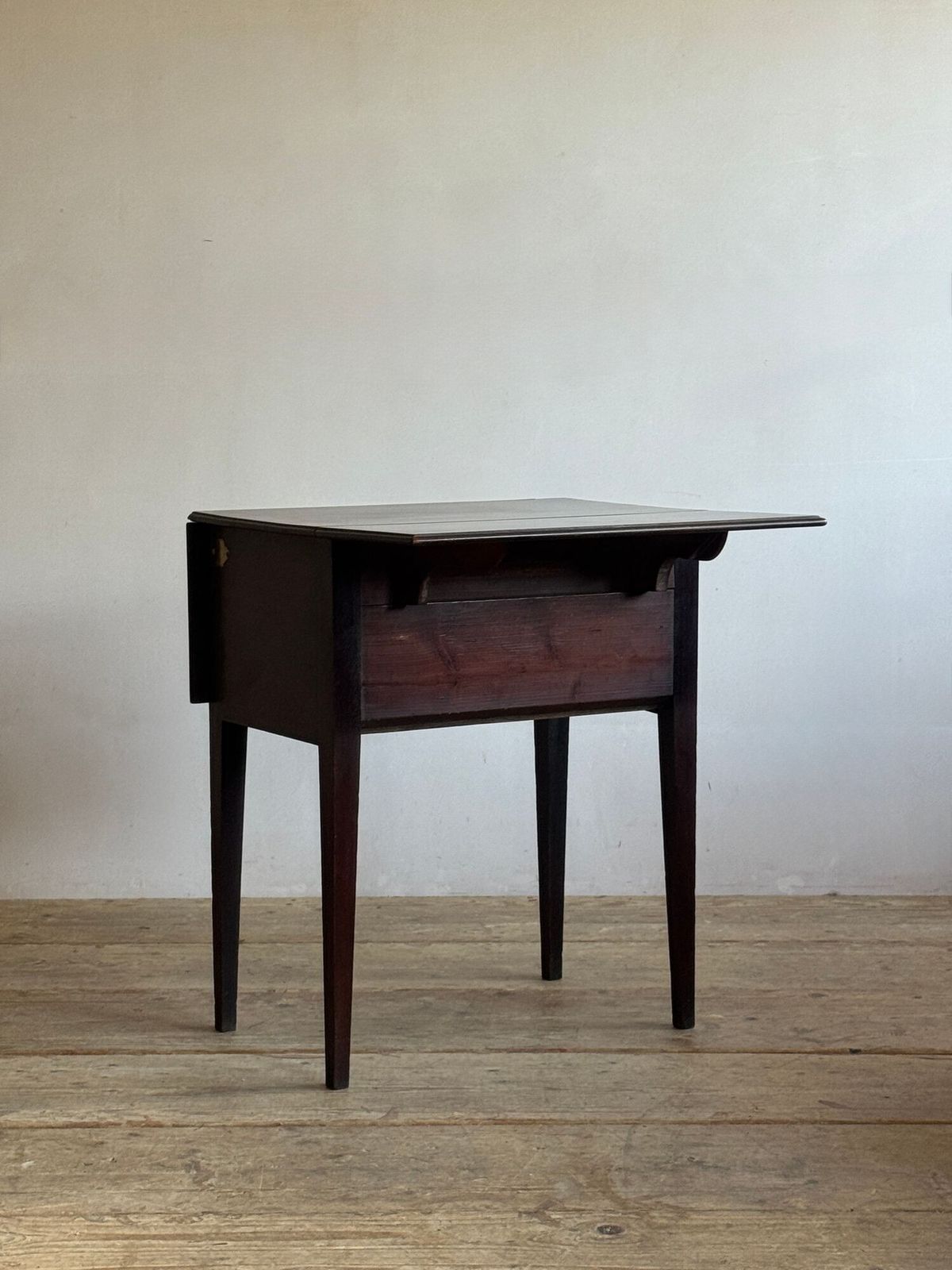 Georgian Mahogany Deception Table photo vintage