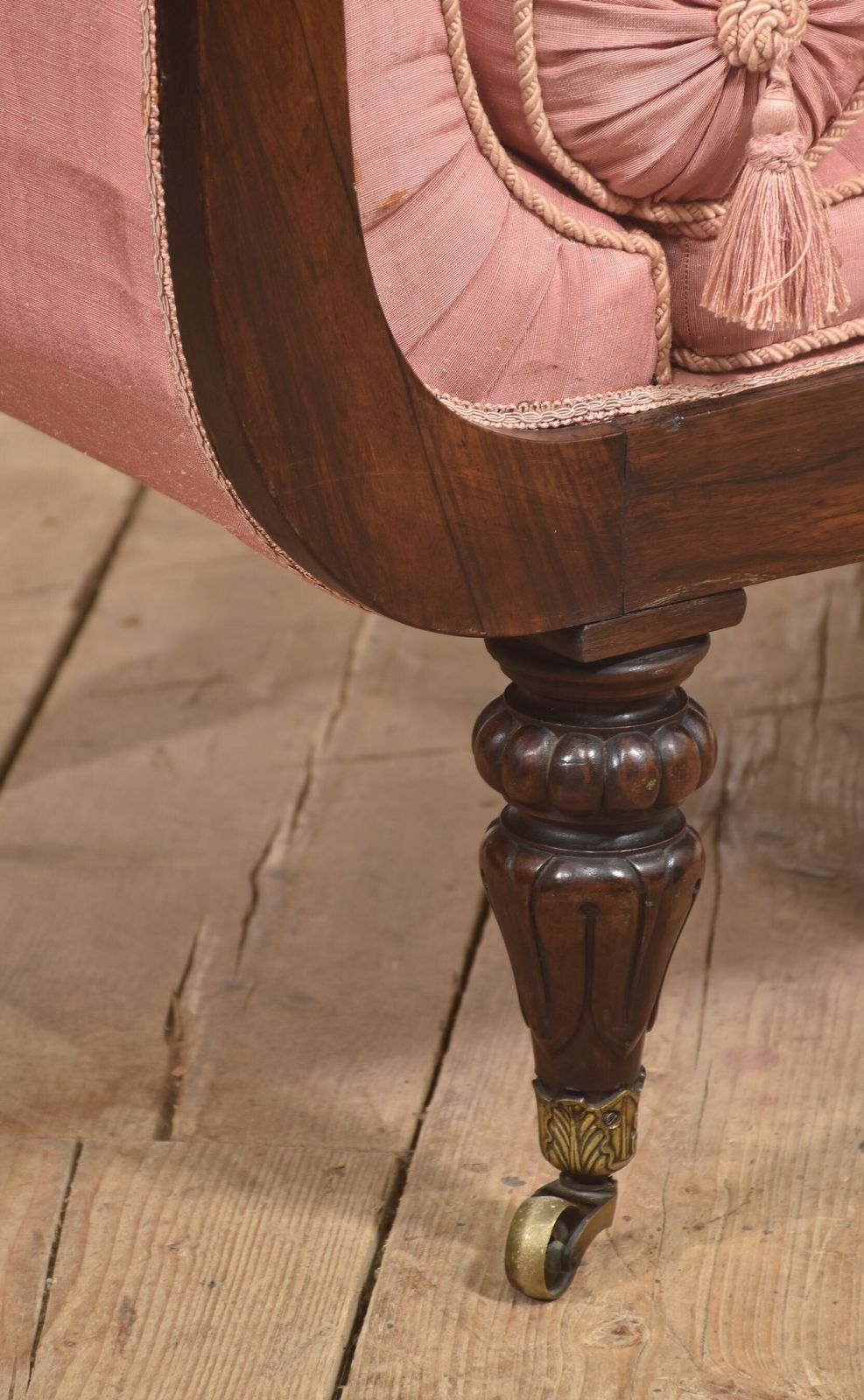 19th Century William IV Rosewood Chaise Longue photo for sale