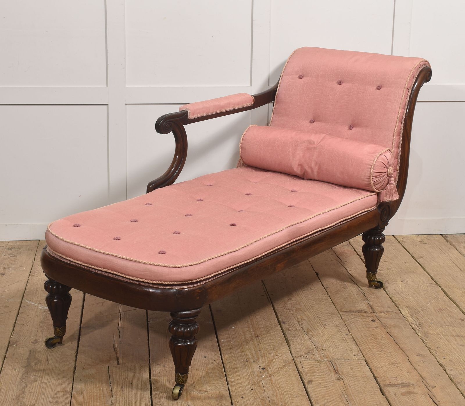 photo vinterior 19th Century William IV Rosewood Chaise Longue
