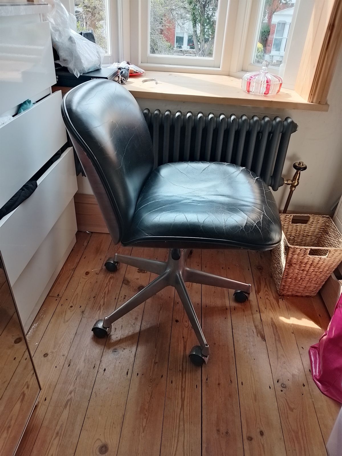 Vintage Mim Roma Office Chair, Designed By Ico Parisi photo furniture