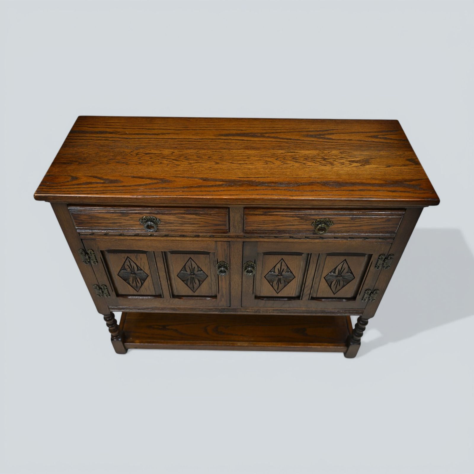 427.0 Old Charm Cupboard/Server Light Oak Finish #2241 Free Uk Delivery* photo