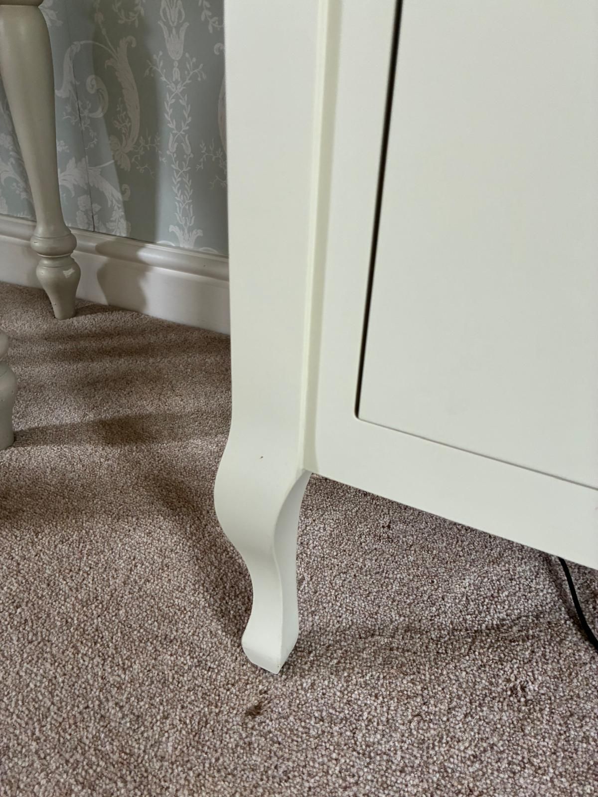Laura Ashley Rosalind Tall Chest Of Drawers Soft Ivory photo furniture