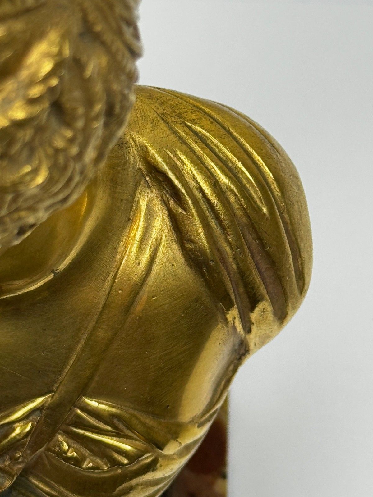 photo buy 19th Century Parisian Bronze Bust Sculpture Of Marie Antoinette In The Manner Of Mathurin Moreau