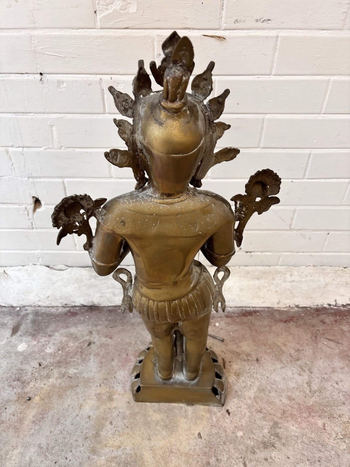 Early 20th Century Brass Buddhism Brass Figures. Indian. photo buy
