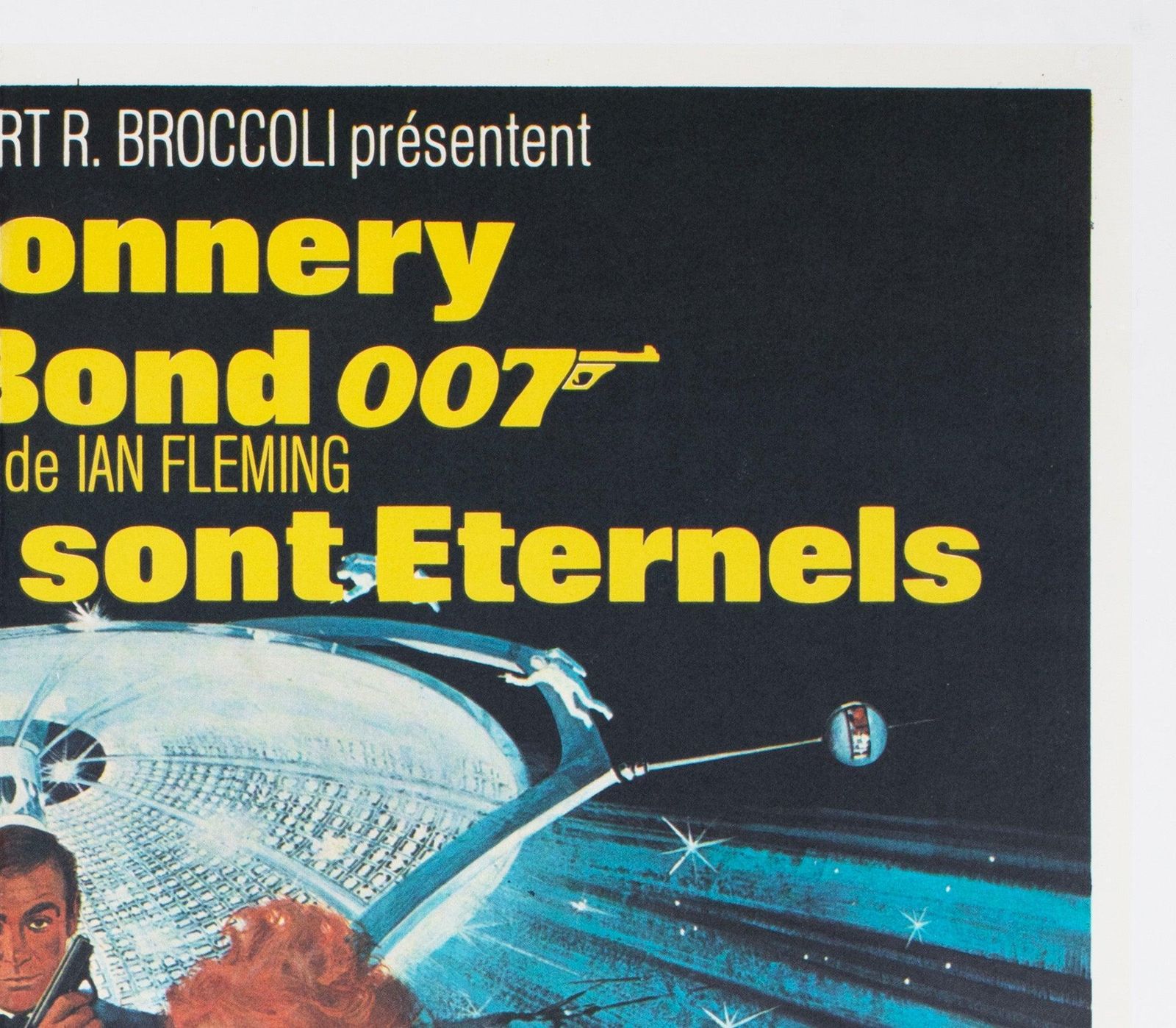 Diamonds Are Forever 1971 French Moyenne Film Poster Robert Mcginnis photo Art