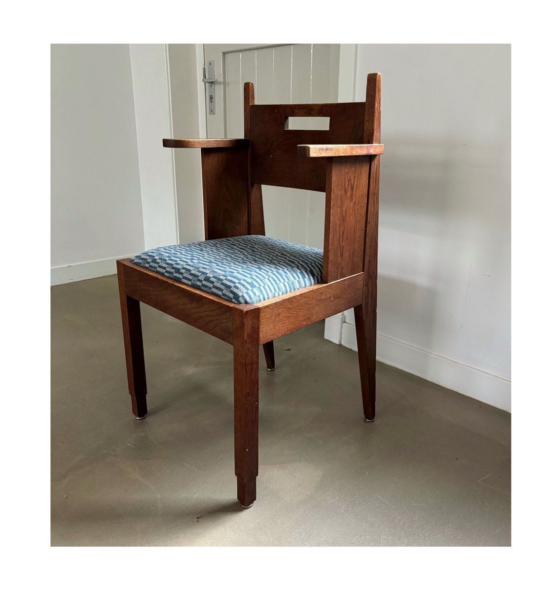 Vintage Dutch Art Deco Armchair, 1930s photo Furniture