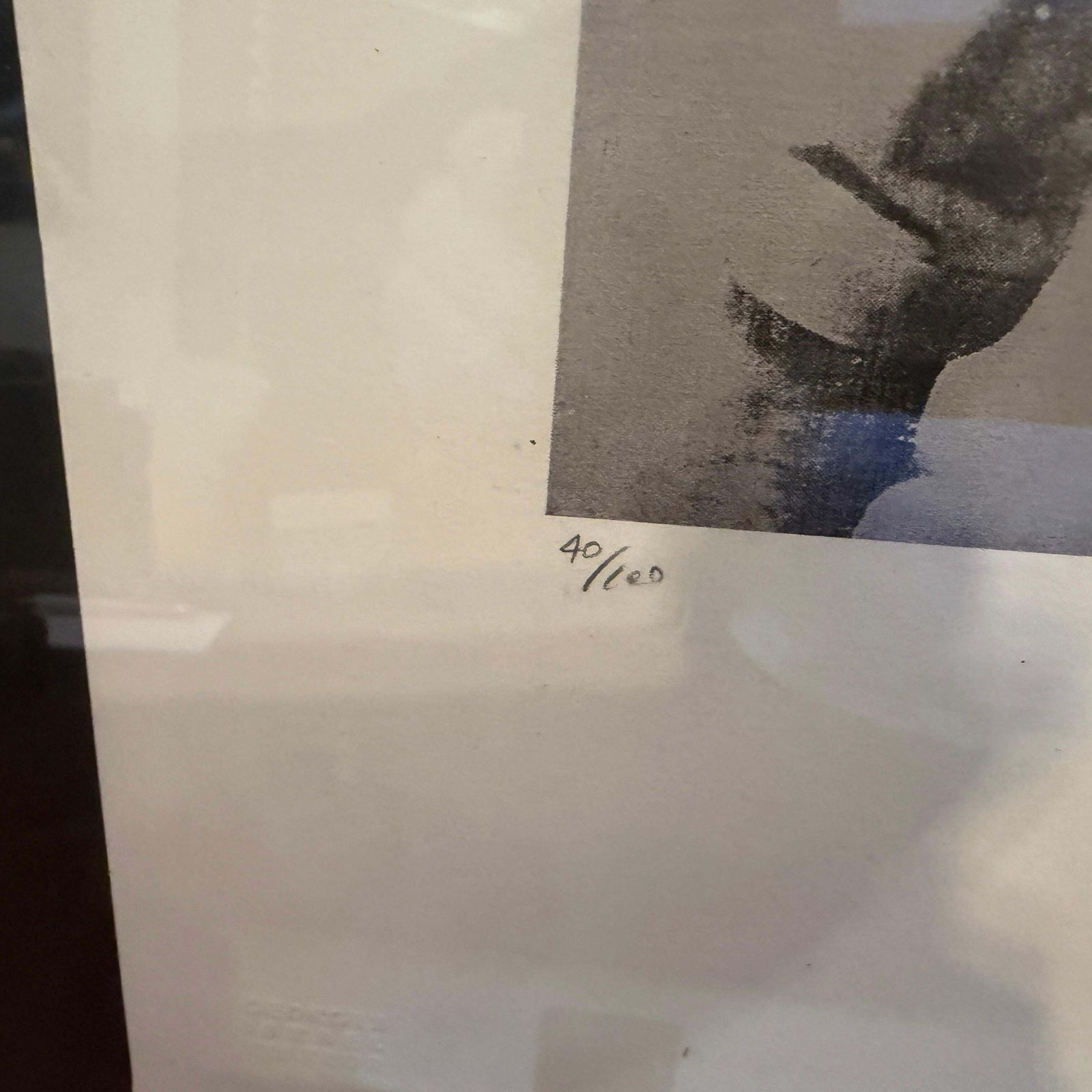 21st Century Black Framed Elvis Presley 40/100 Lithography By Andy Warhol photo buy