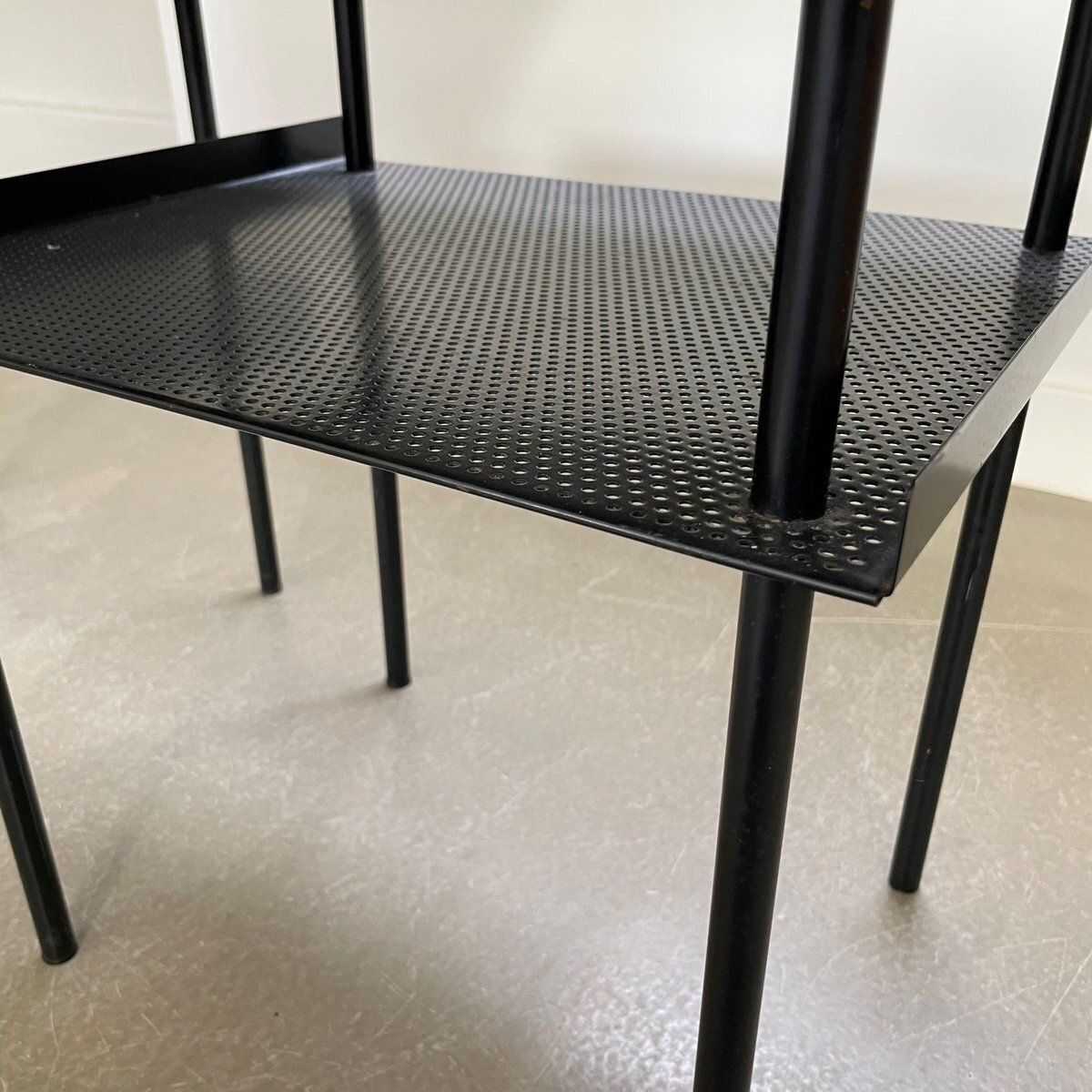 Furniture Mid Century Modernist Side Tables By Wim Rietveld For Auping, 1950s, Set Of 2 photo