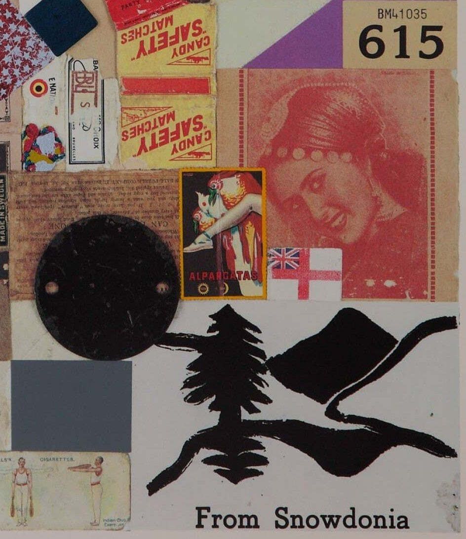 Sir Peter Blake, Homage To Schwitters Deon (Framed), 2021 photo furniture