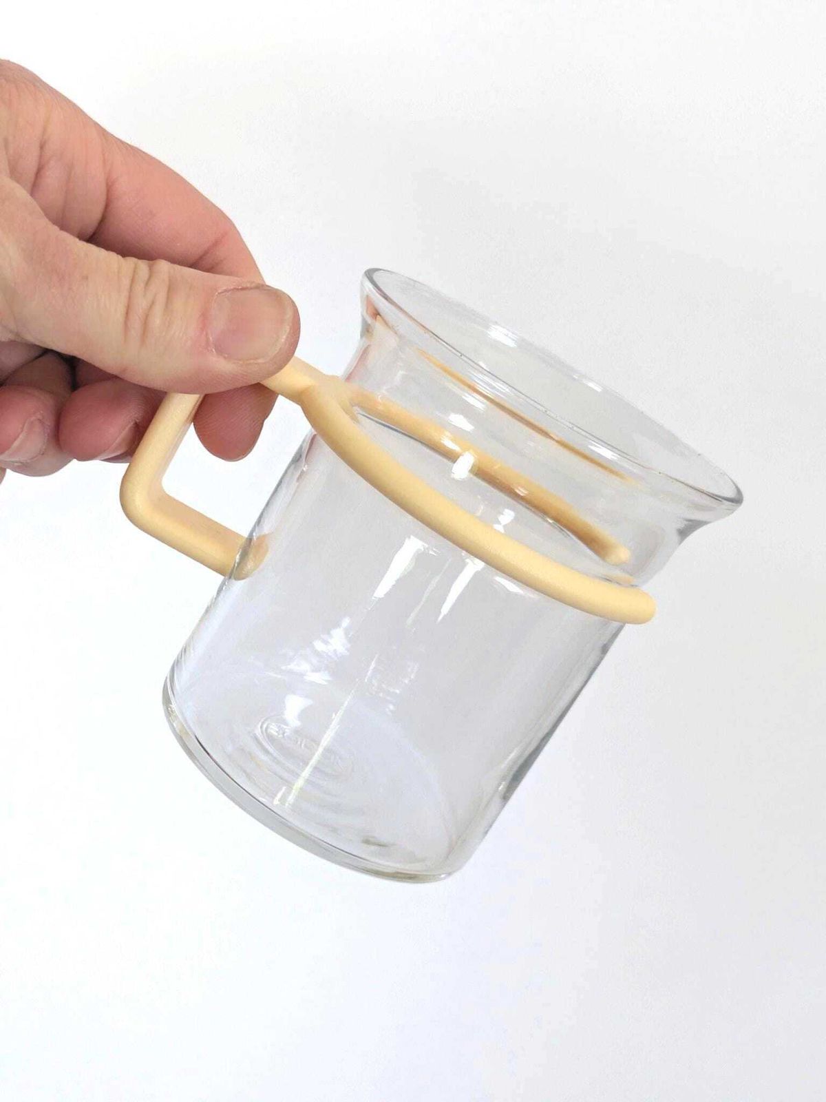 Vintage Bodum Glass Cups Set, Carsten Jørgensen Danish Modern Tea Mugs, 1980s Design photo 102.0