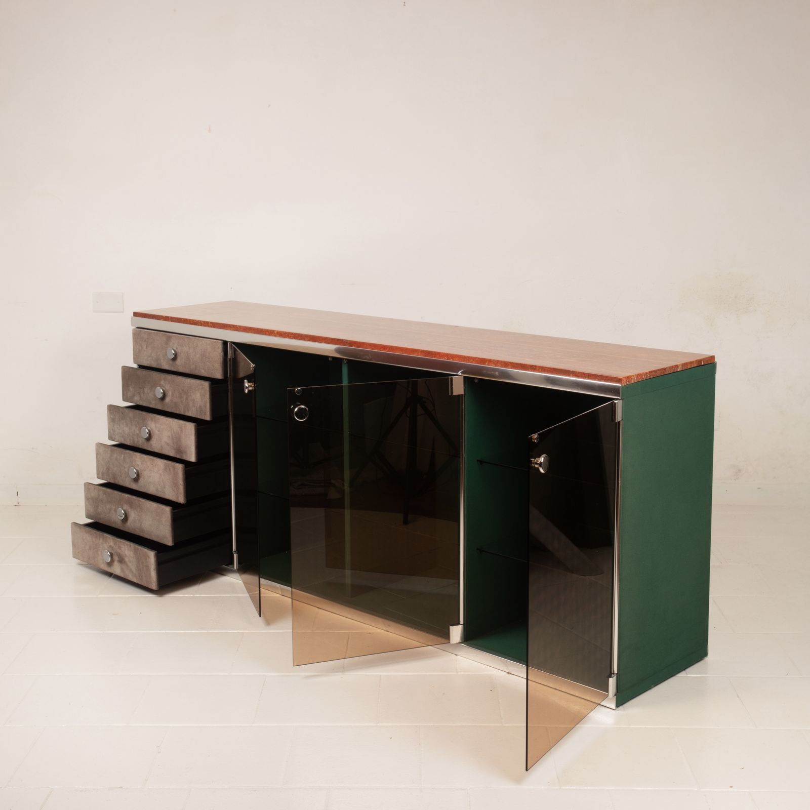 photo for sale Tucroma Sideboard By Guido Faleschini For I4 Mariani, 1970s