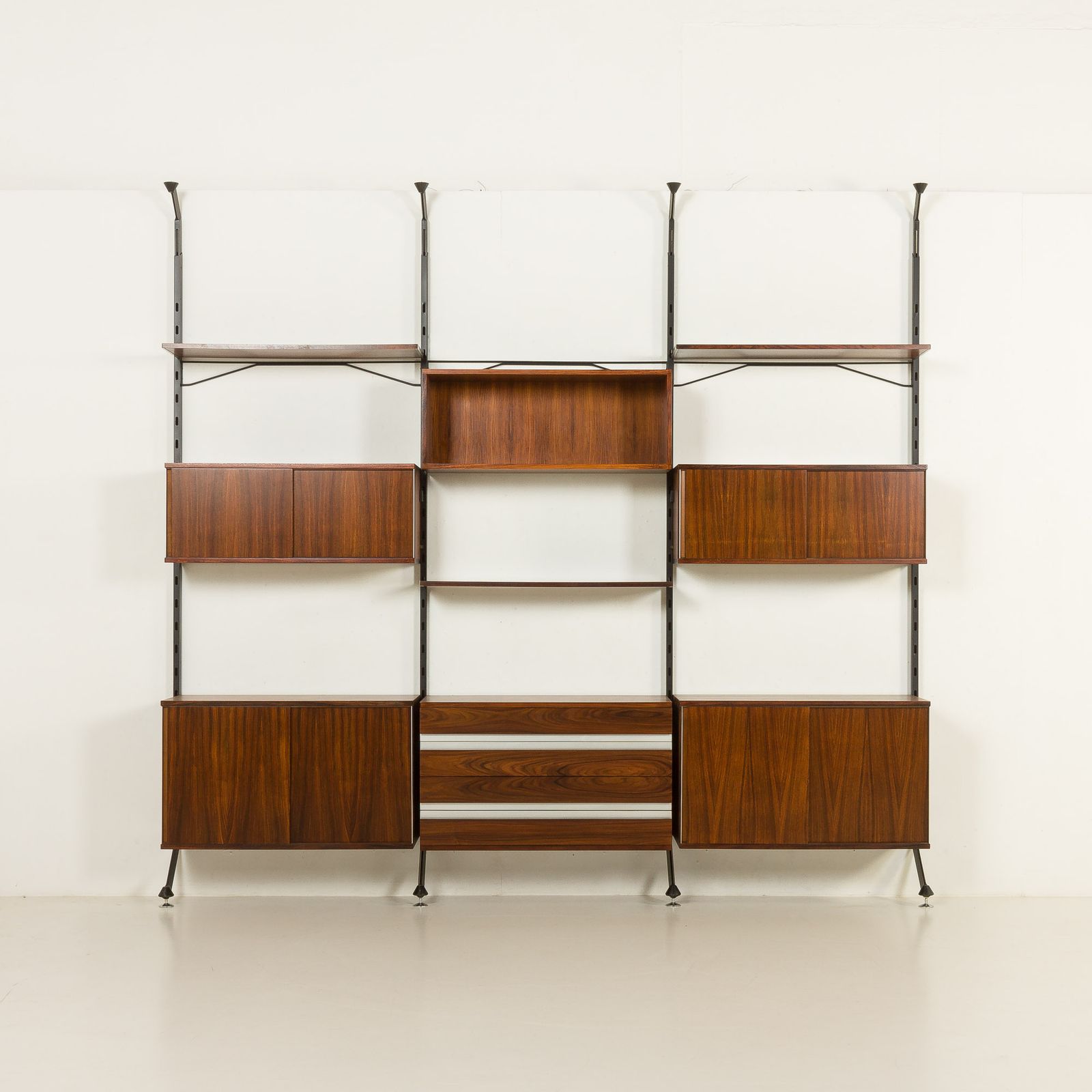 Ico Parisi Rosewood Wall Unit For Mim, Italy 1960s photo Furniture