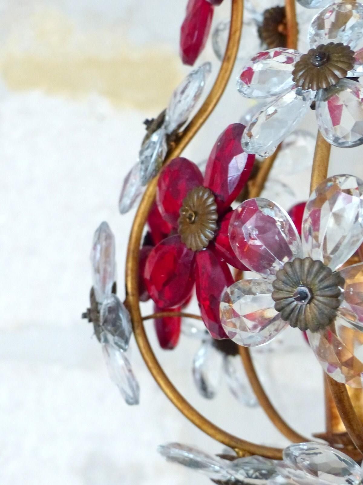 Pair Of Pretty Teardrop Shape Chandeliers By Maison Bagués Of Paris photo 2500.0