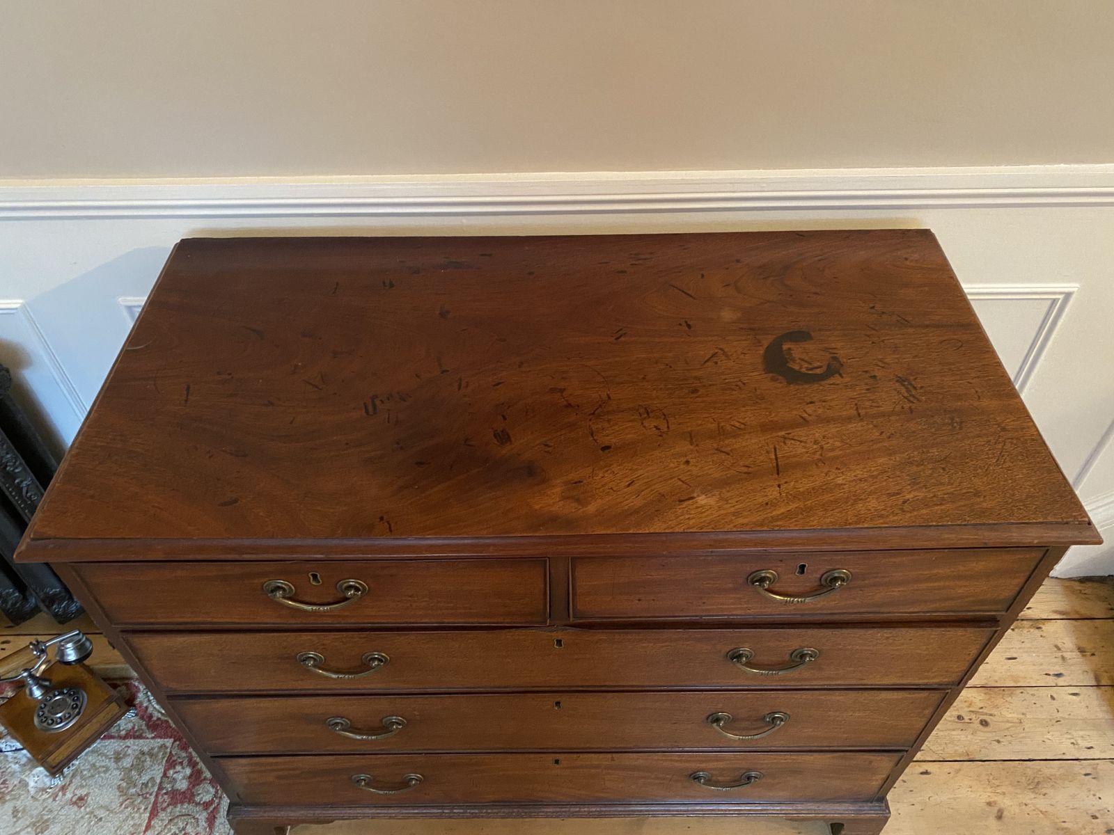 Georgian Chest Of Drawers In Mahogany photo furniture