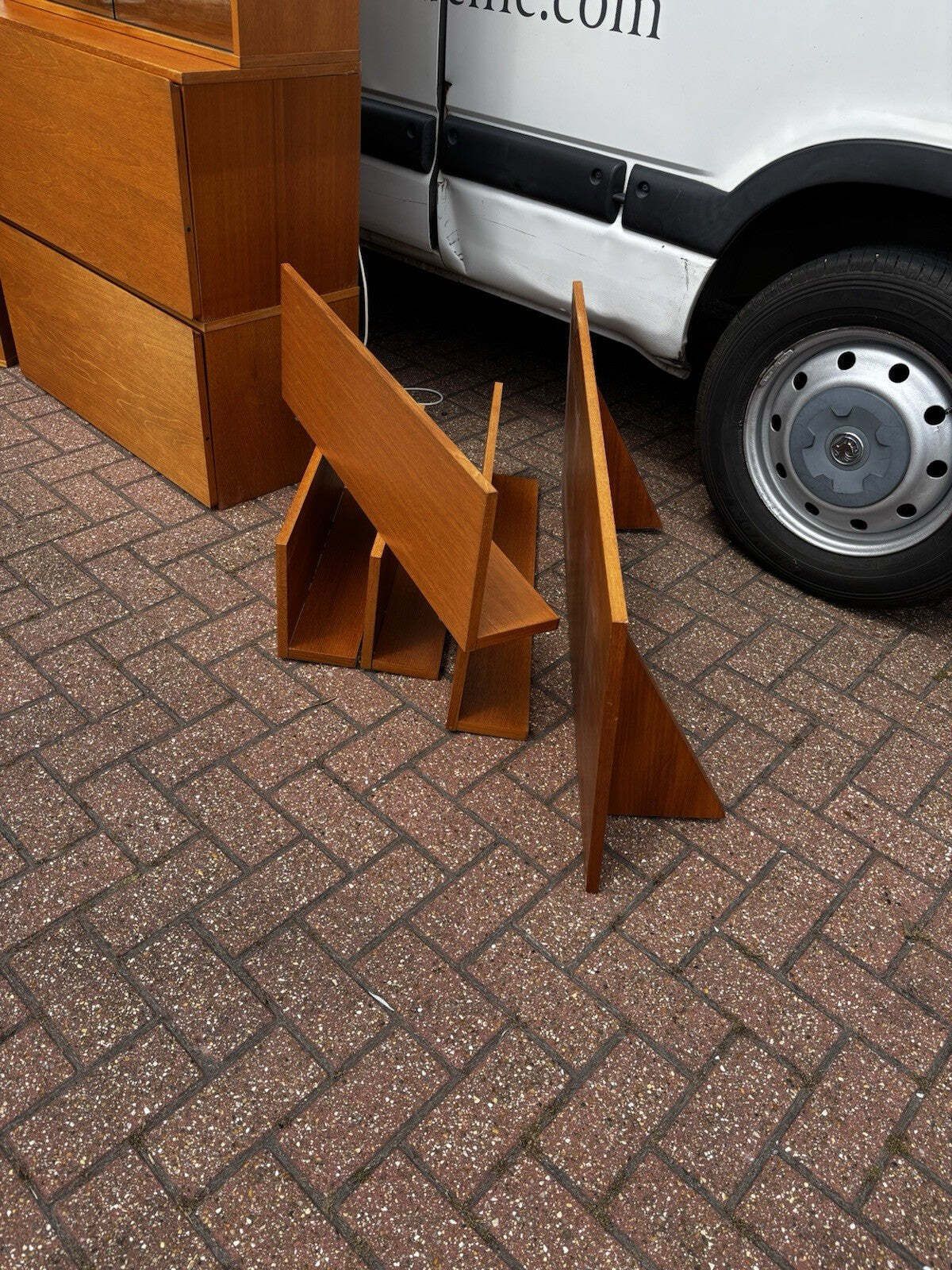 Mid Century 13 Pieces Of Floating Cabinets Display Cabinet, Shelves & Drawers photo for sale