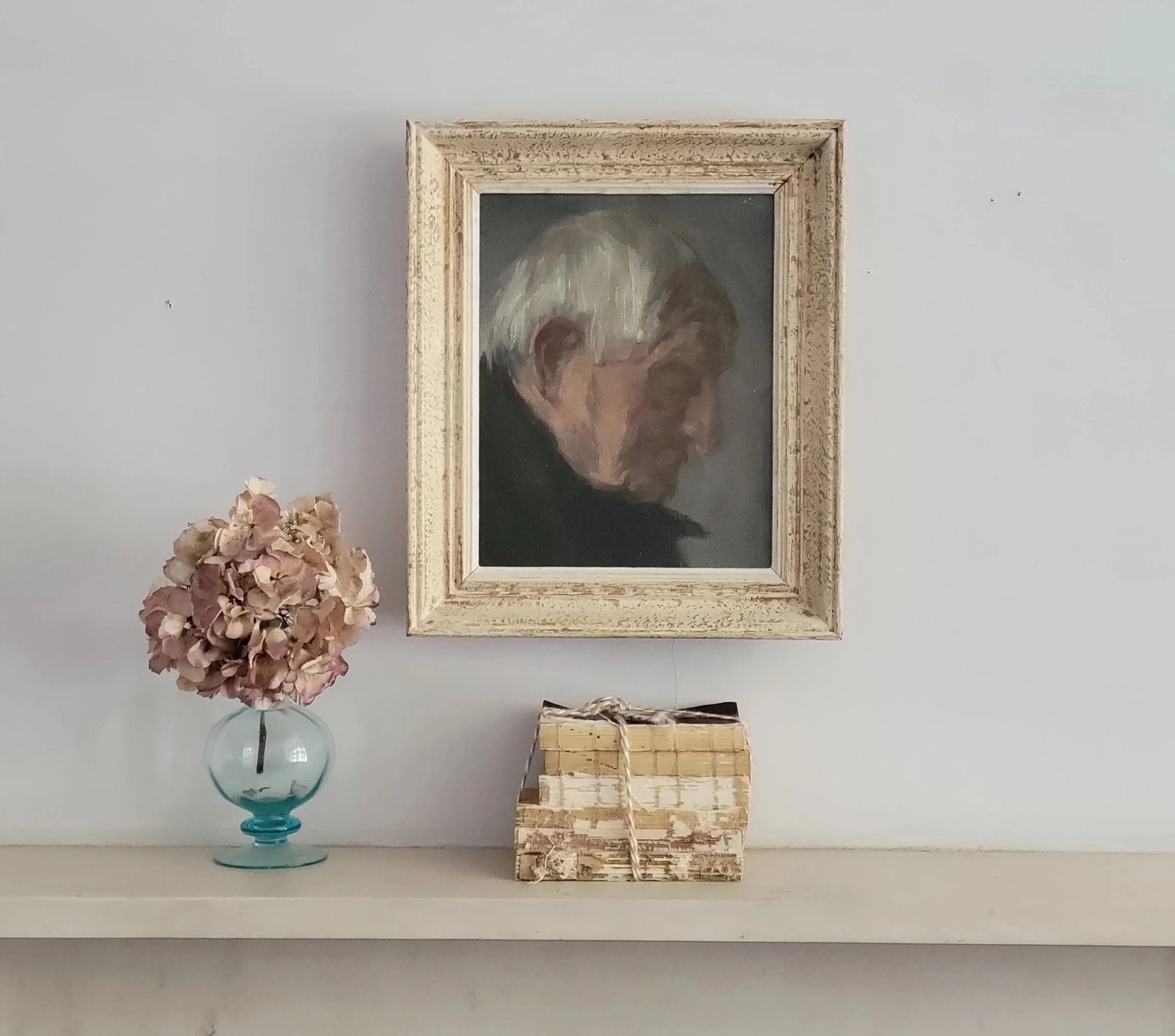 Le Veil Homme  Original French Vintage Portrait