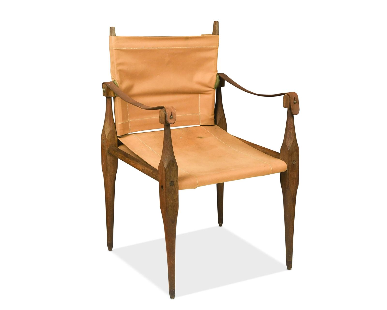 A 20th Century Roorkhee Safari Chair