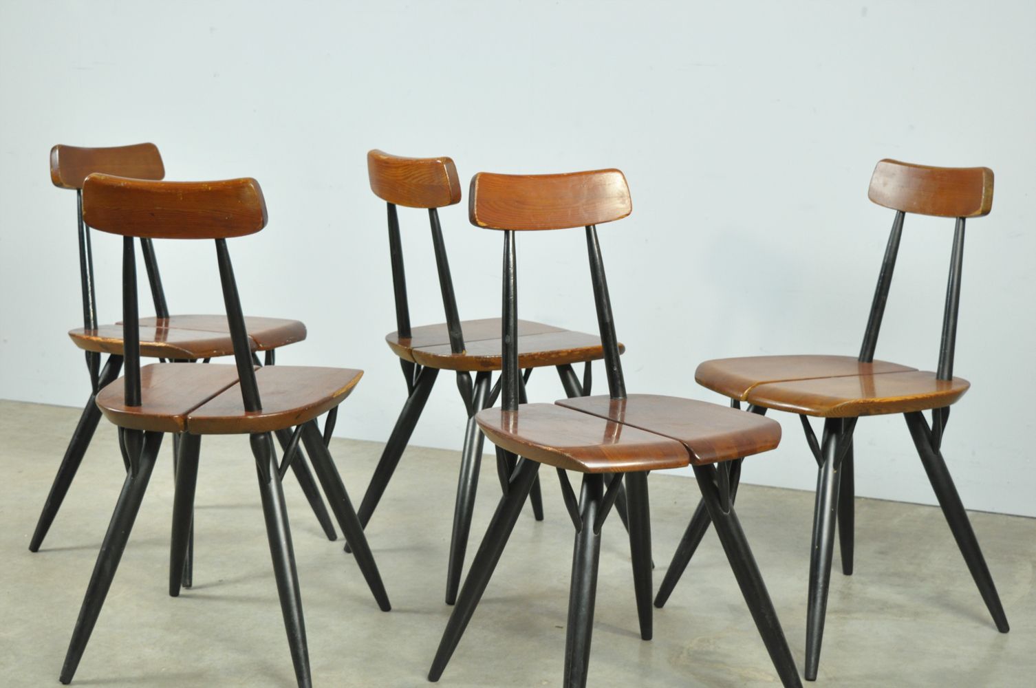 Tapiovaara Dining Table Chairs, Laukaan Puu, Finland 1950s photo furniture