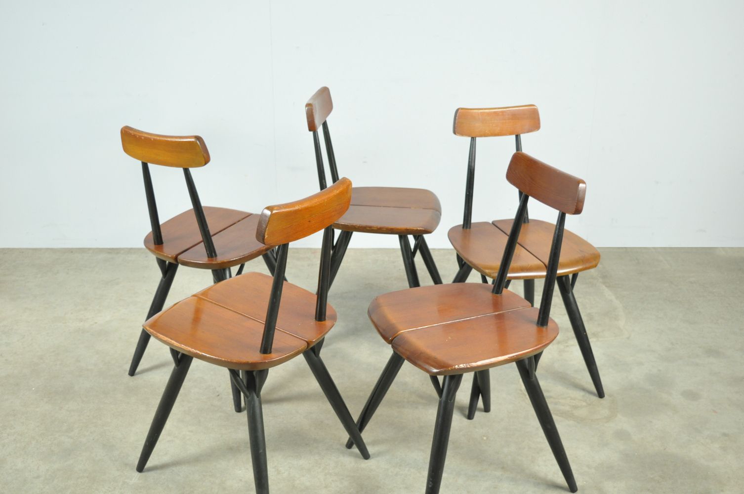 Tapiovaara Dining Table Chairs, Laukaan Puu, Finland 1950s photo 2200.0